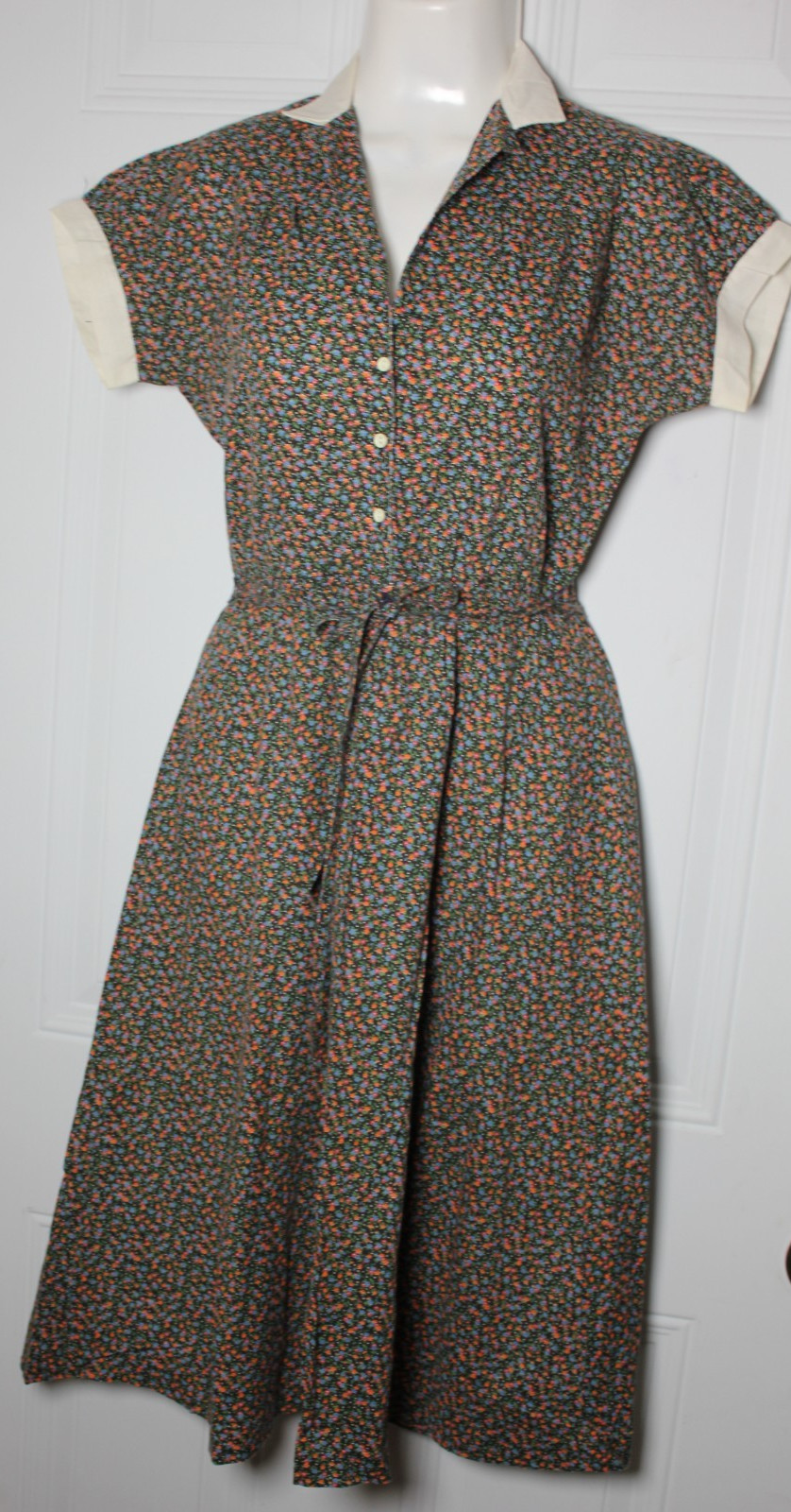 Jody T. California Vintage Floral Retro Garden Party Cottagecore Feminine SZ 7
