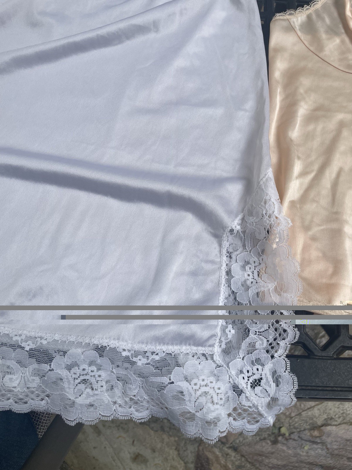 Vintage Lot Lingerie Babydoll Cami Camisole Satin Silky Boudoir Slip Small S