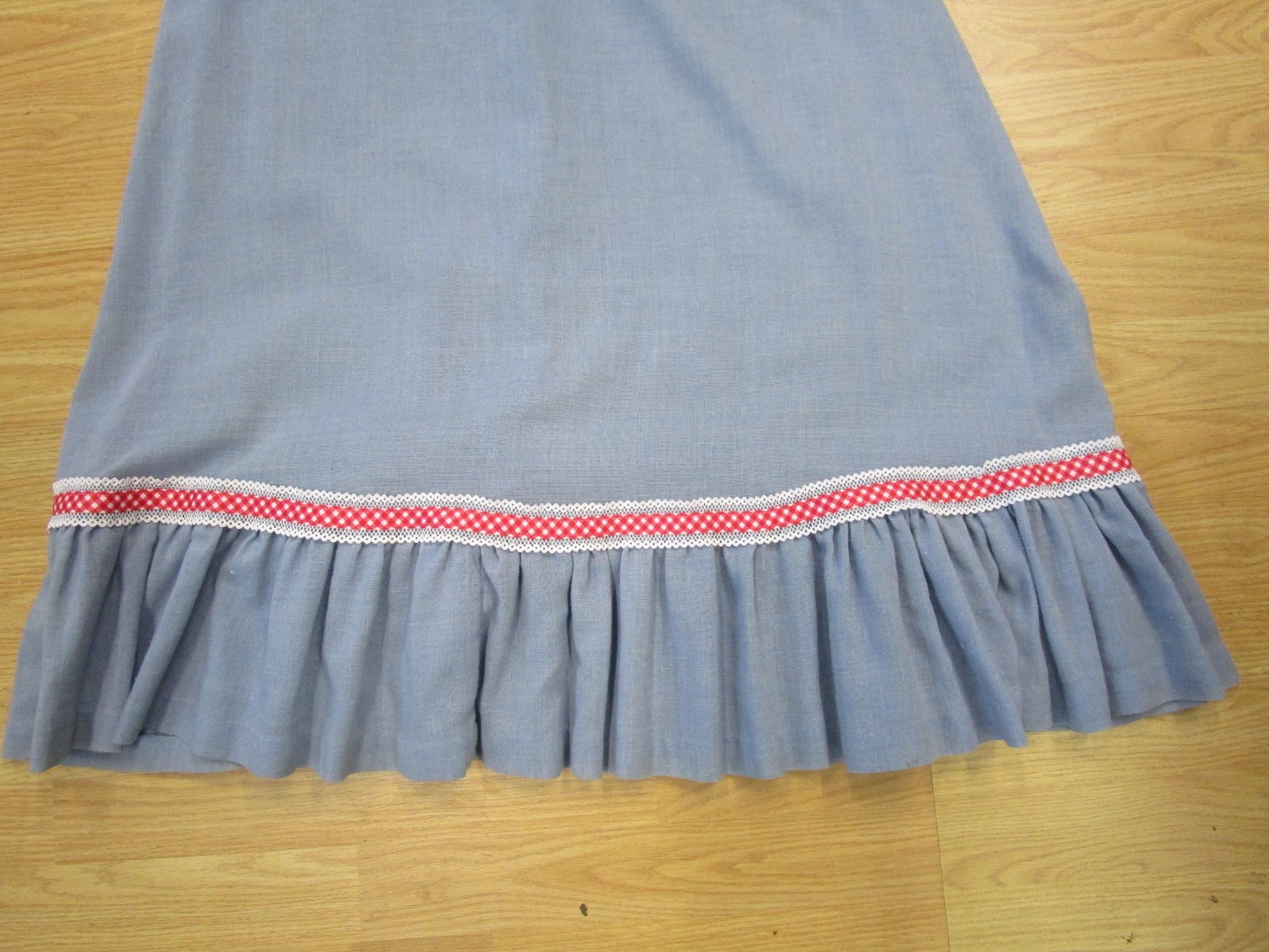 1970s Maxi Dress Edwardian Renaissance Boho Hippie Vintage Size S/32 ” Bust
