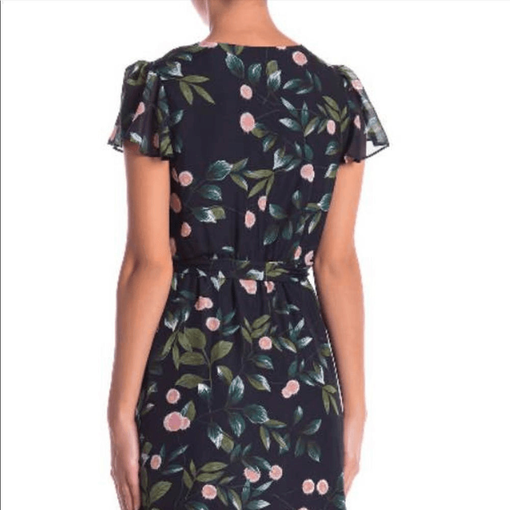 Beautiful hi-low floral dress