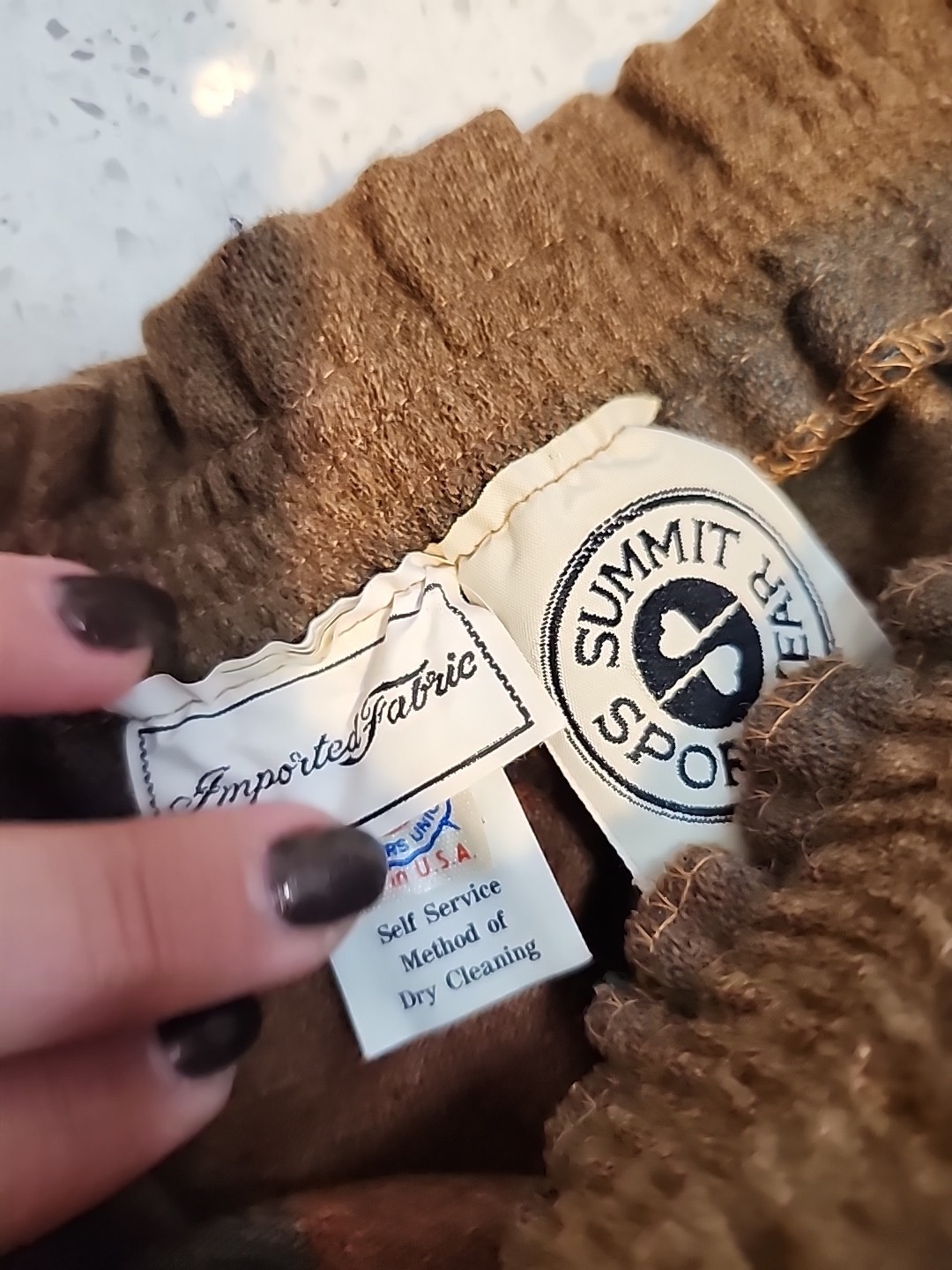 Vintage 1970’s Summit Sportwear Wool Skirt Stripes * See Measurements *