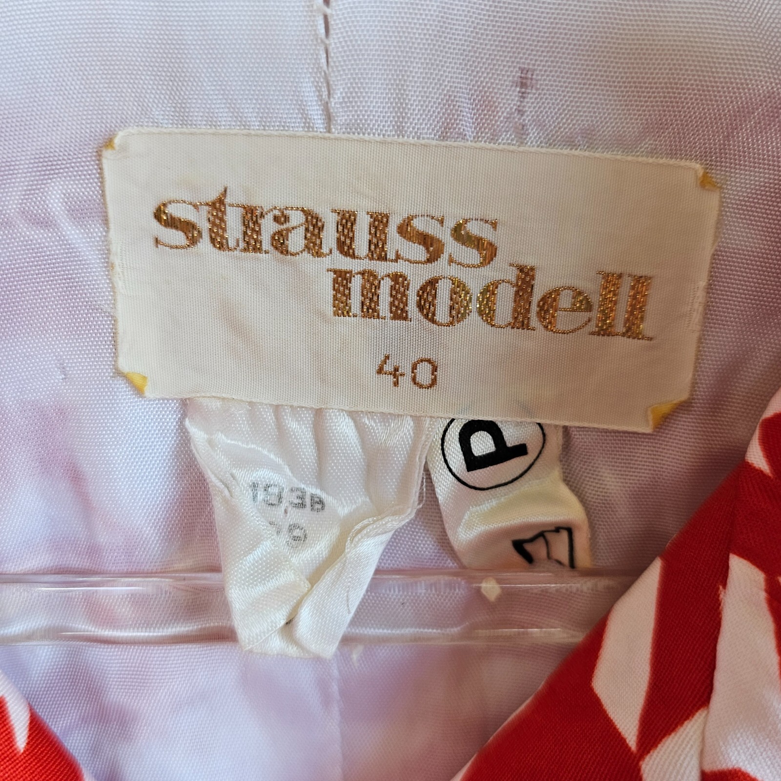 Strauss Modell Dress Tennis Sleeveless Vintage Rockabilly Size 40 / AU 10 READ