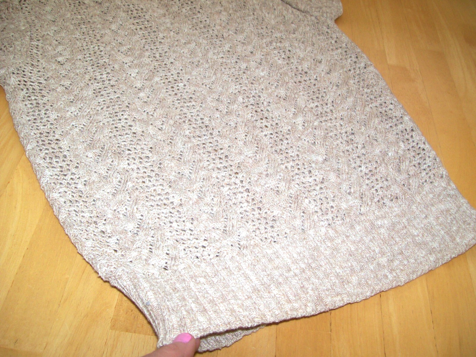 True Vintage 1980’s Kenneth Too! Boho Crochet Knit Sweater Top Shirt Small VTG
