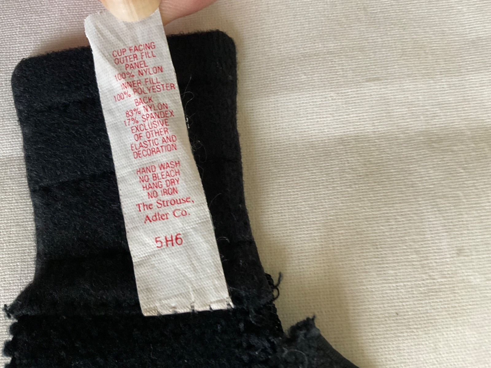 Vintage Strapless Silky Black Boned Bra Corset Bustier Shapewear 36B