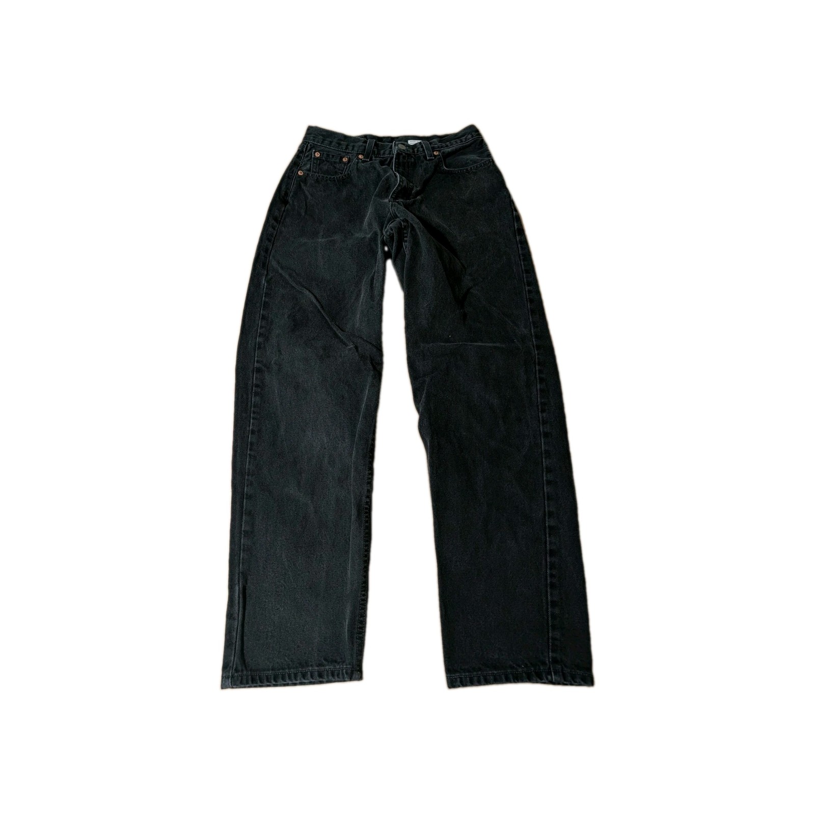 Vintage 1993 Women’s Levi’s 560 Black Denim USA Brownsville, Texas Size 29 X 29