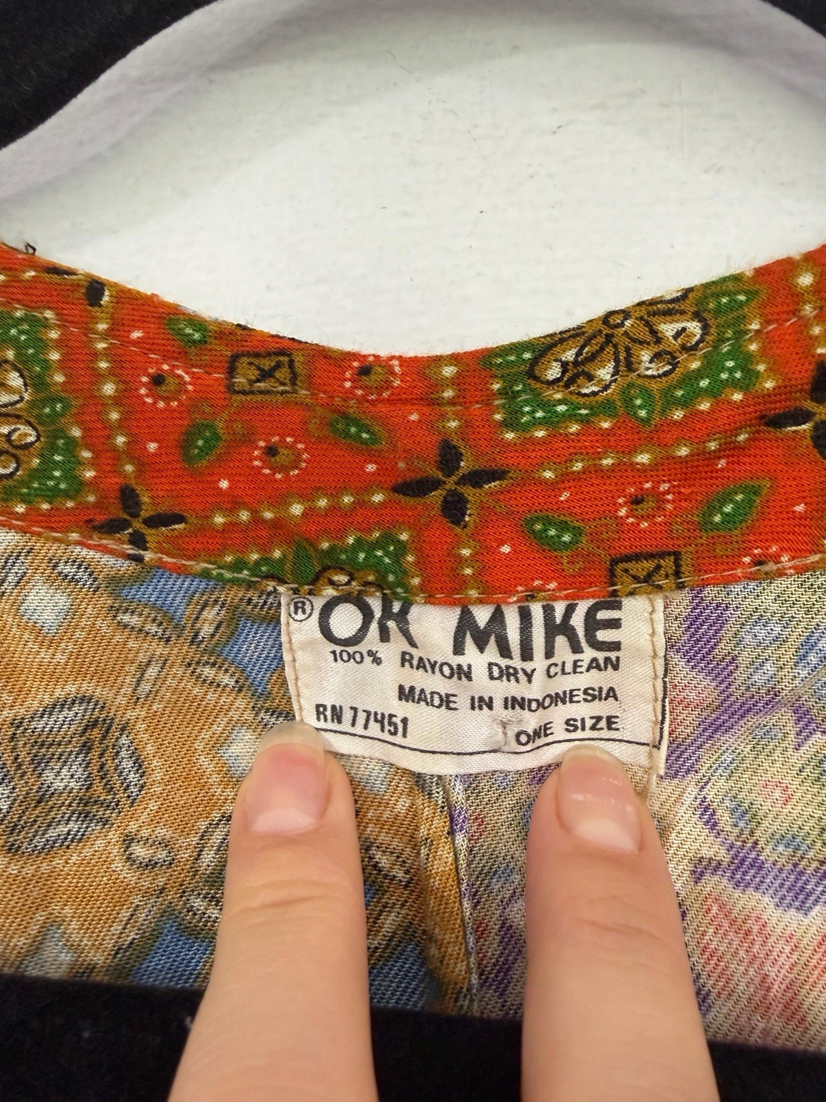 Vintage 90s OK Mike Hip Hop Relaxed Patchwork Flowy Romper Jumpsuit One Size