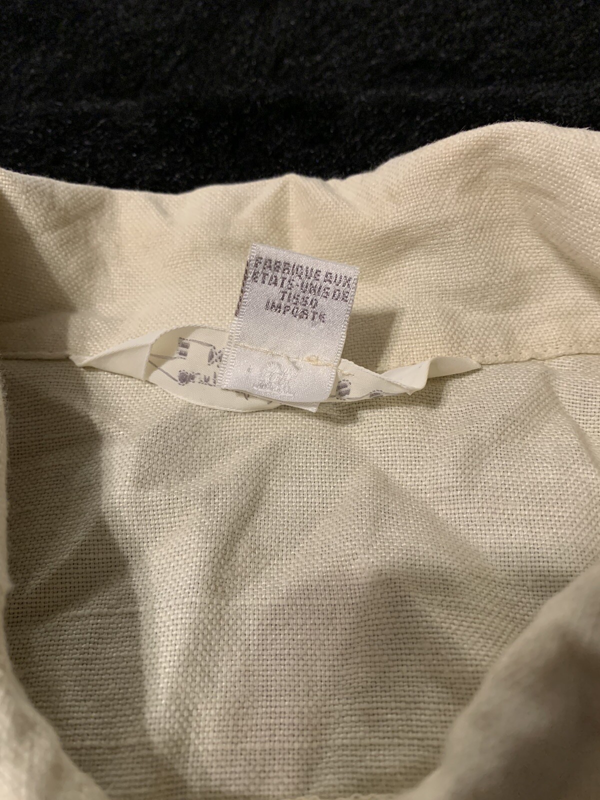 Vintage Compagnie Internationale Express Women’s Khaki S Full Button Blazer NWOT