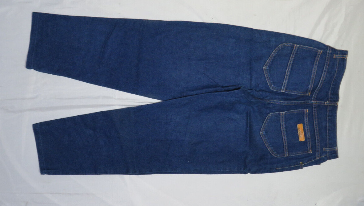 JORDACHE WOMENS BLUE JEANS W30 29X28 VINTAGE J-53 MOM HIGH RISE 1980’S DENIM