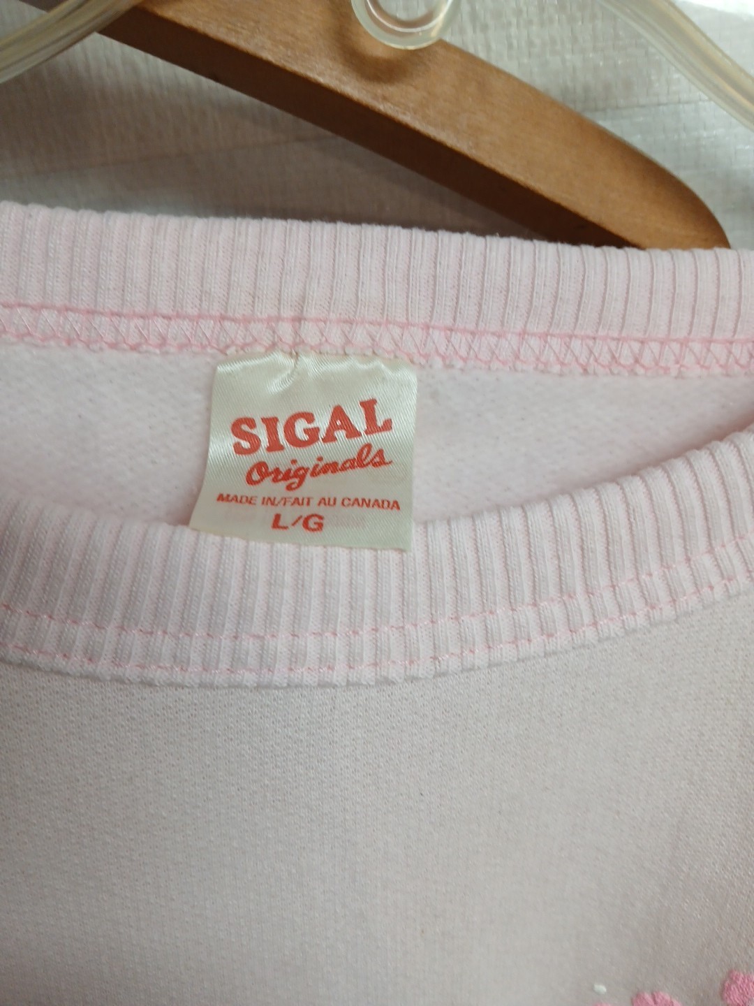 Vintage Niagara Falls Sigal Cat Kitten Sweater Sweatshirt Women Sz L ? 80s 90s