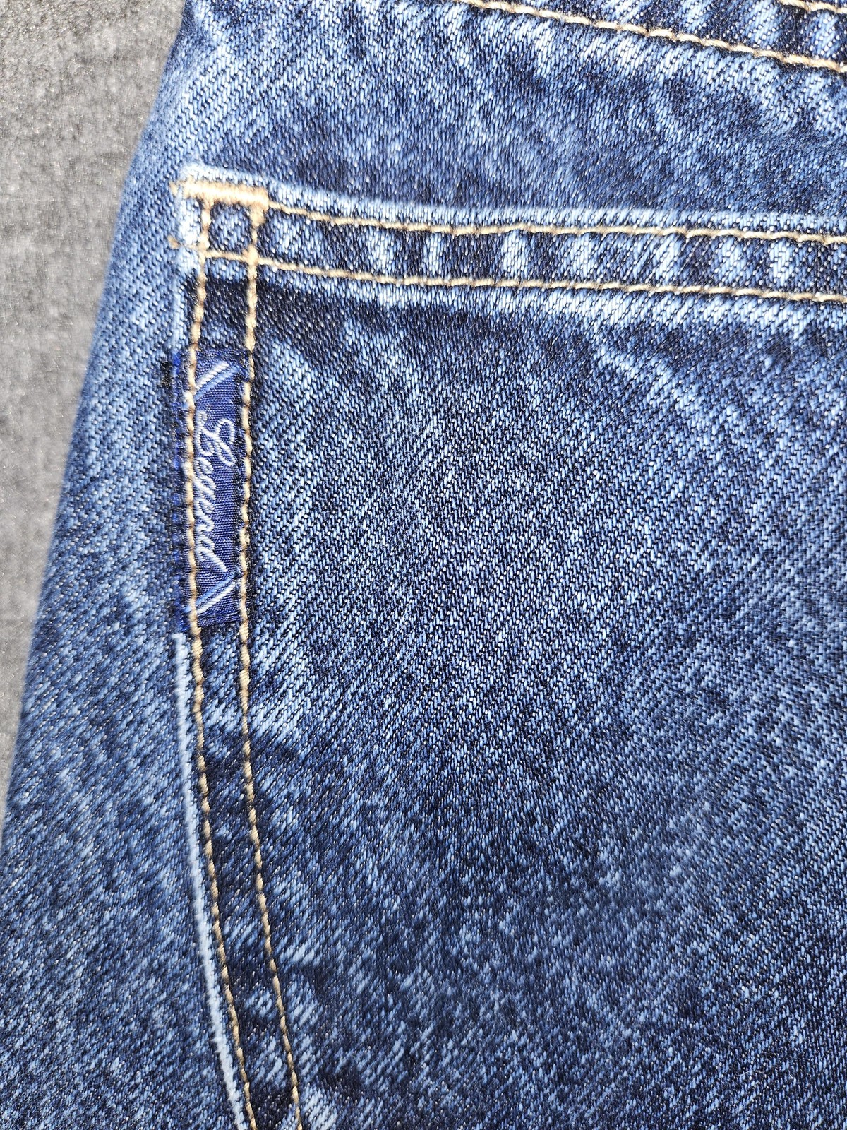 Vintage Legend BKE Jeans Women’s 32×31 Blue Supreme Fit Straight Button Fly