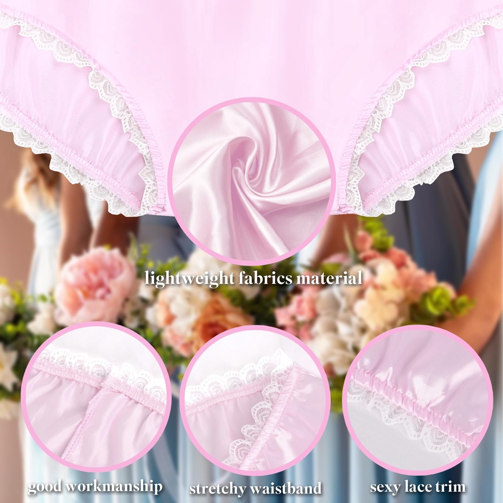 Big Mom Undies Underwear Funny Pink Bride Gag Gift X-Large-XX-Large,