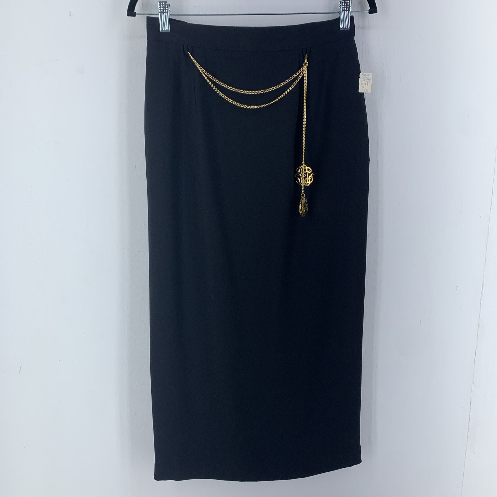 Vtg Nancy Bolen City Girl 10 Skirt Midi Preppy 90’s Y2K USA Dead Stock NEW