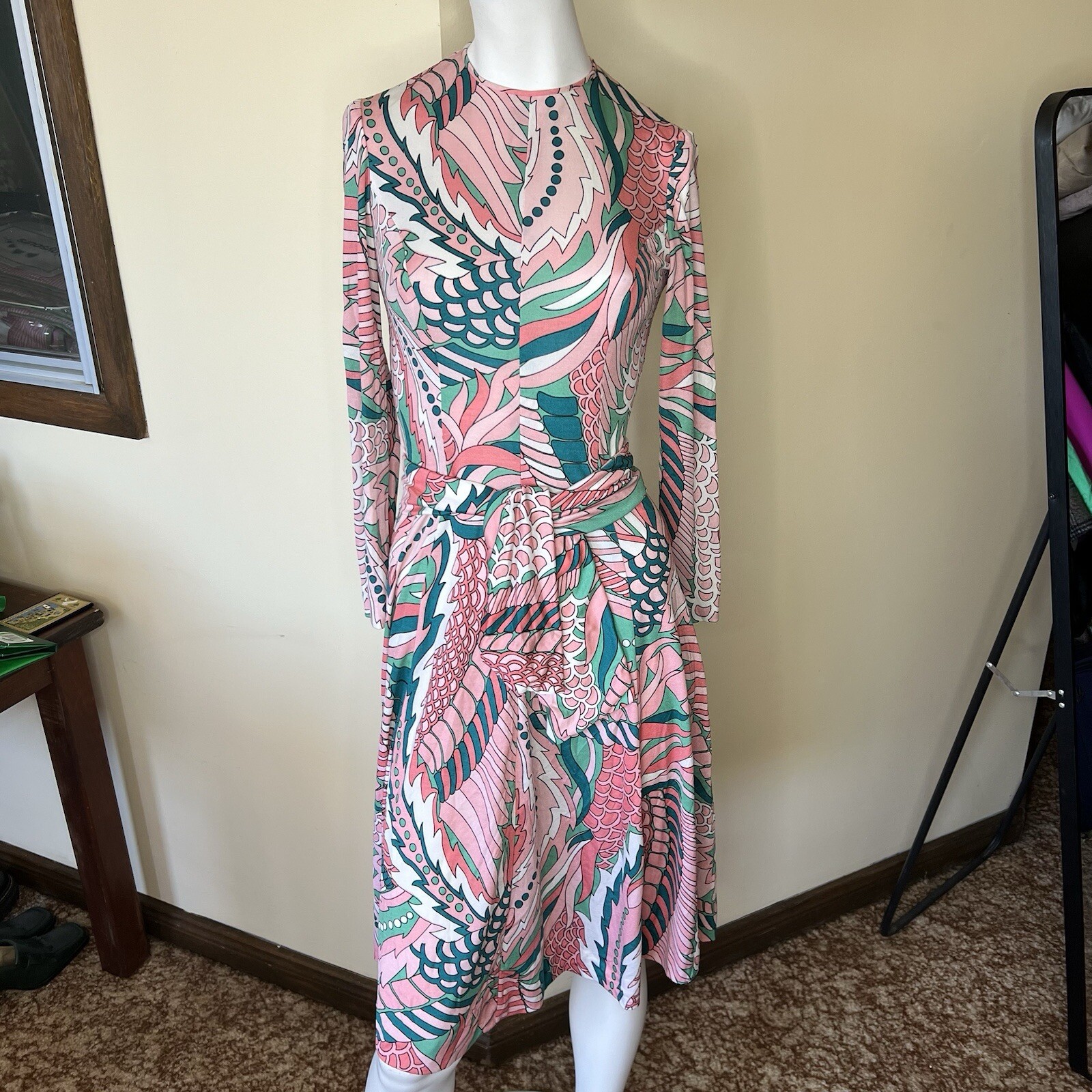 Rare Vintage La Mendola Dress Made In Italy Size 42