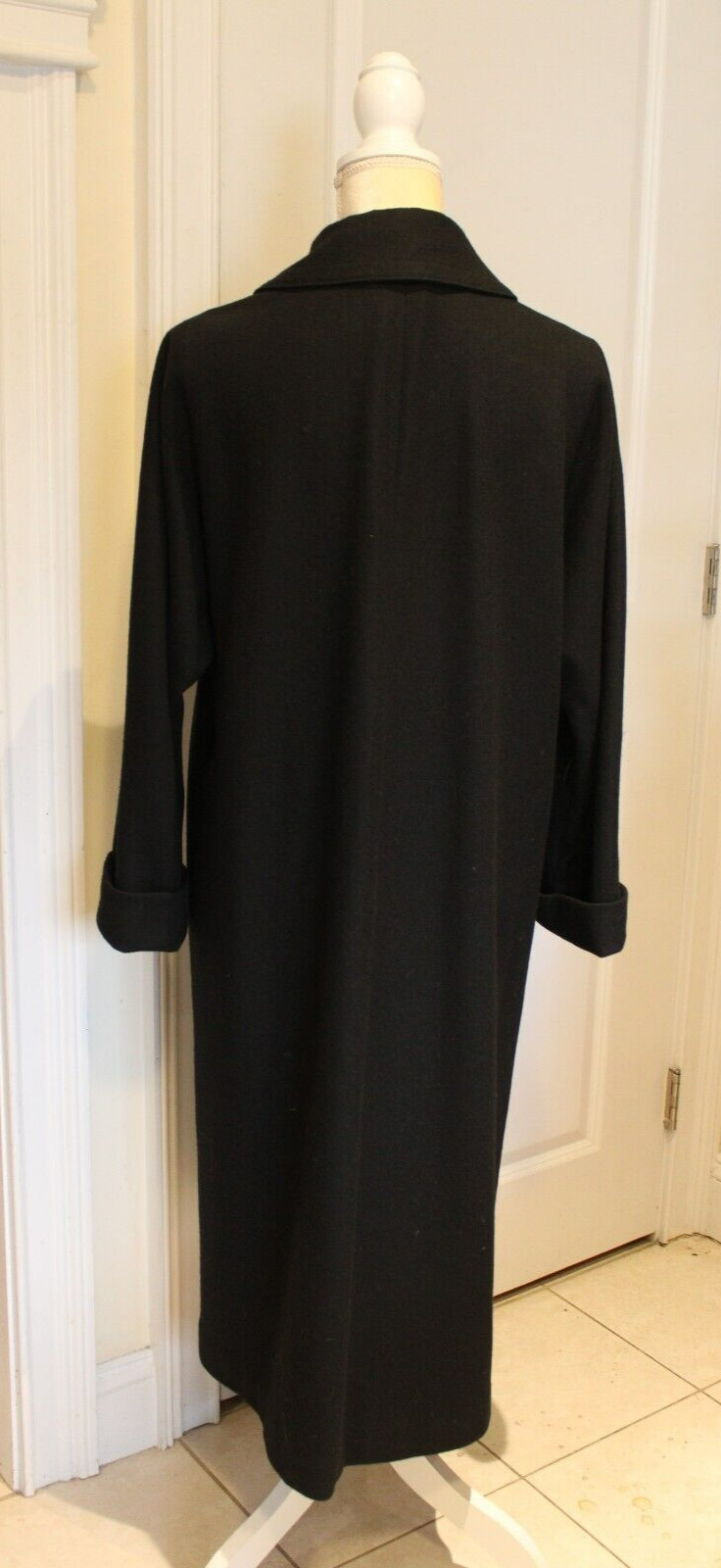 VTG 70s Weatherbee Water Resistant -US Sz 12? -Flannel Overcoat (Wool Blend?)