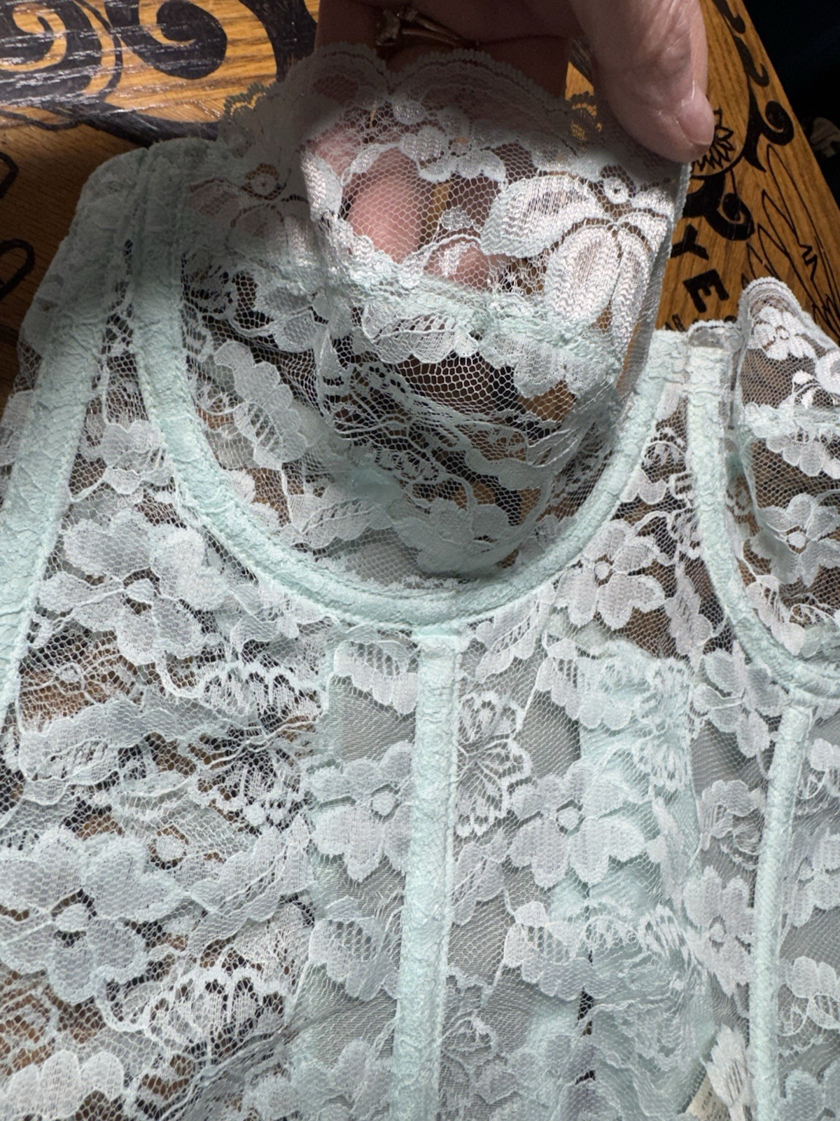 VINTAGE DOLORES FOR POIRETTE BUSTIER ! SIZE 38. MINT . NWOTS