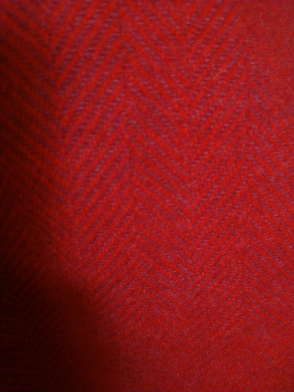 Vtg Ted Lapidus Paris Diffusion Red Skirt made in France Size 44 US 10 M Rare