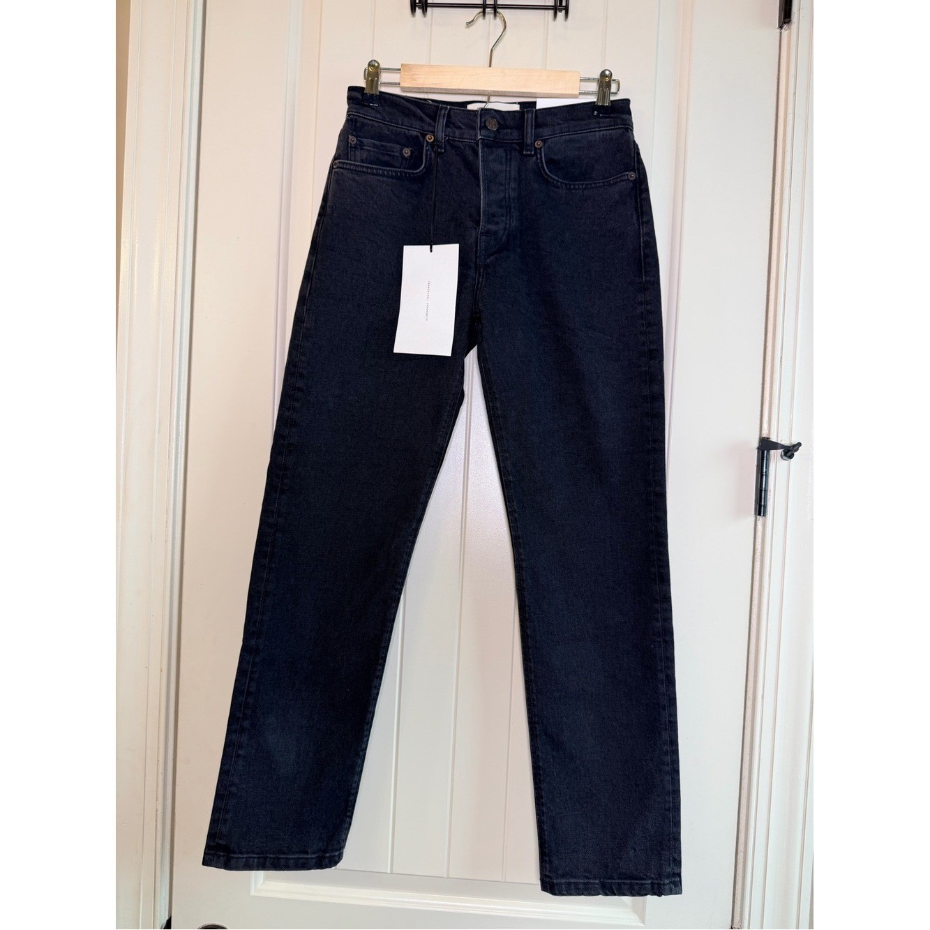 NWT JEANERICA Classic Jeans Black 2 Weeks Size 27×29″ Inseam