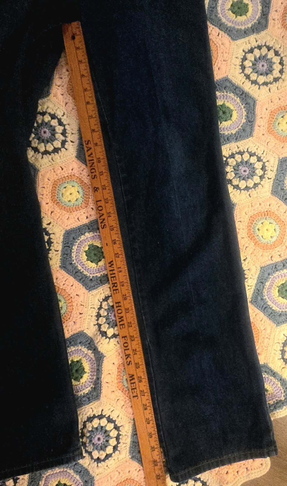VINTAGE 70S LANDLUBBER OVERALLS JEANS DENIM 28 × 30 9 RARE BOSTON MASS USA EXC