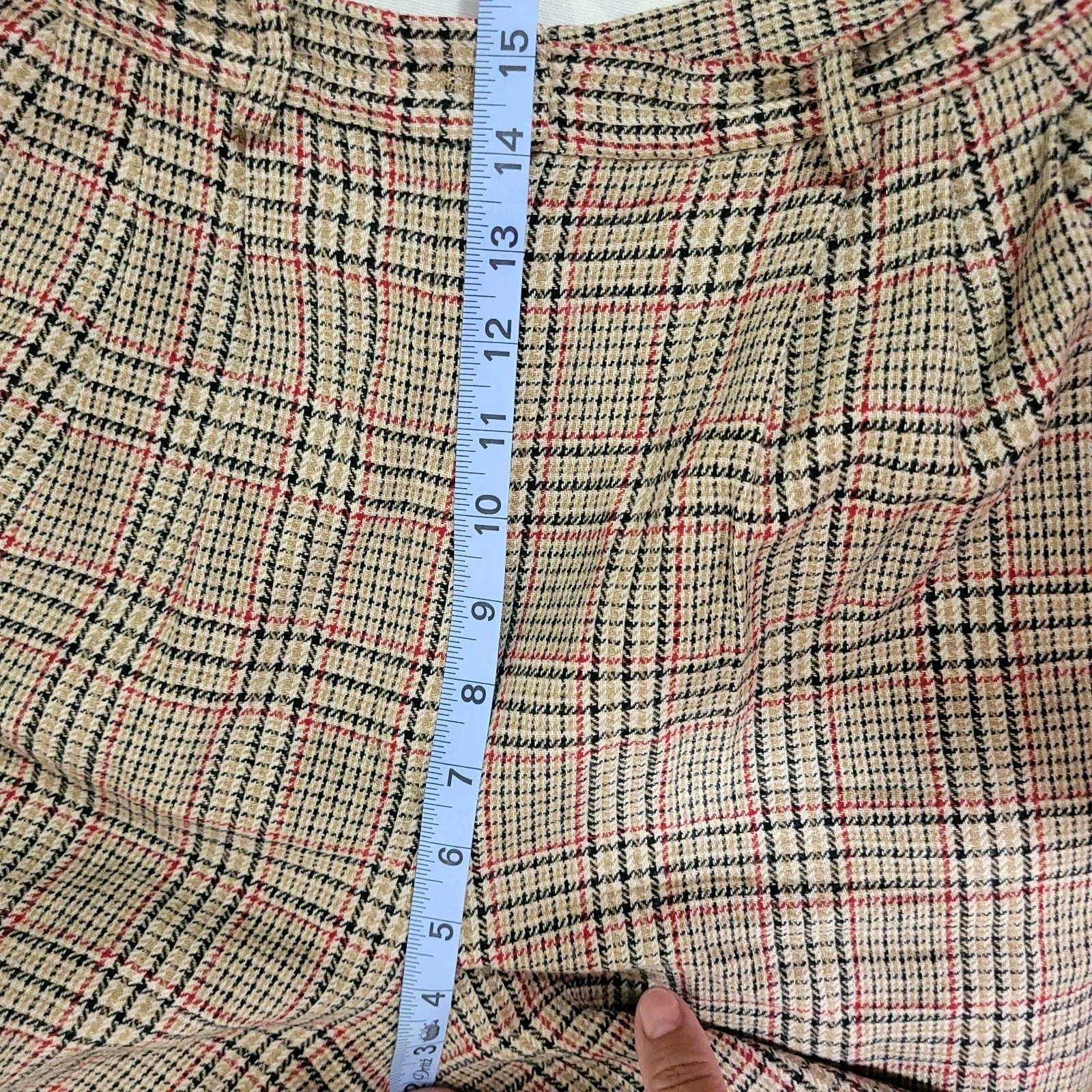 Vintage Pendleton Classic 2 Piece Set Size 10 – Wool Plaid Vest + Pleated Shorts