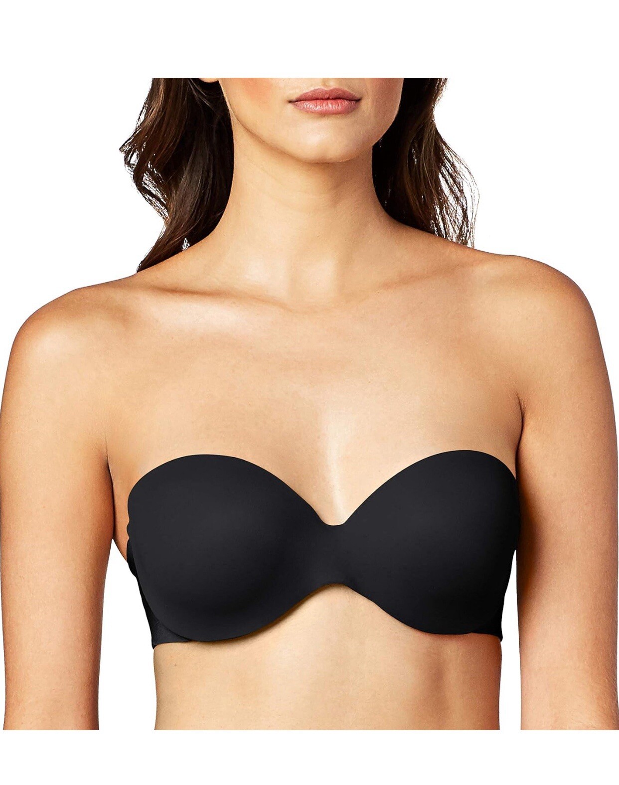 NWT Warner’s Women’s This Is Not A Bra Convertible Strapless Underwire Black