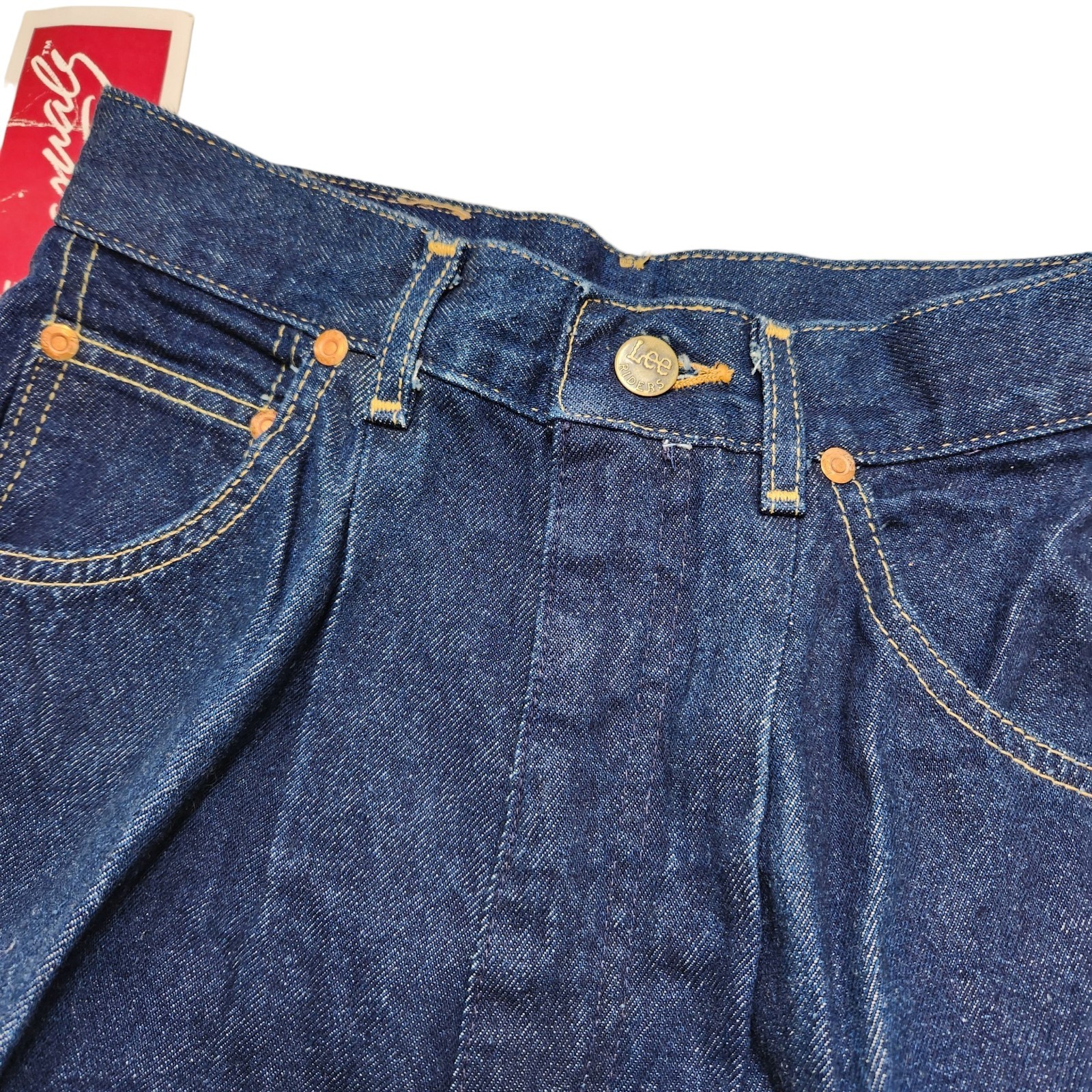 VTG Lee Casuals London Rider Jeans Women’s 7 Medium 26×32 Sanforized Made in USA