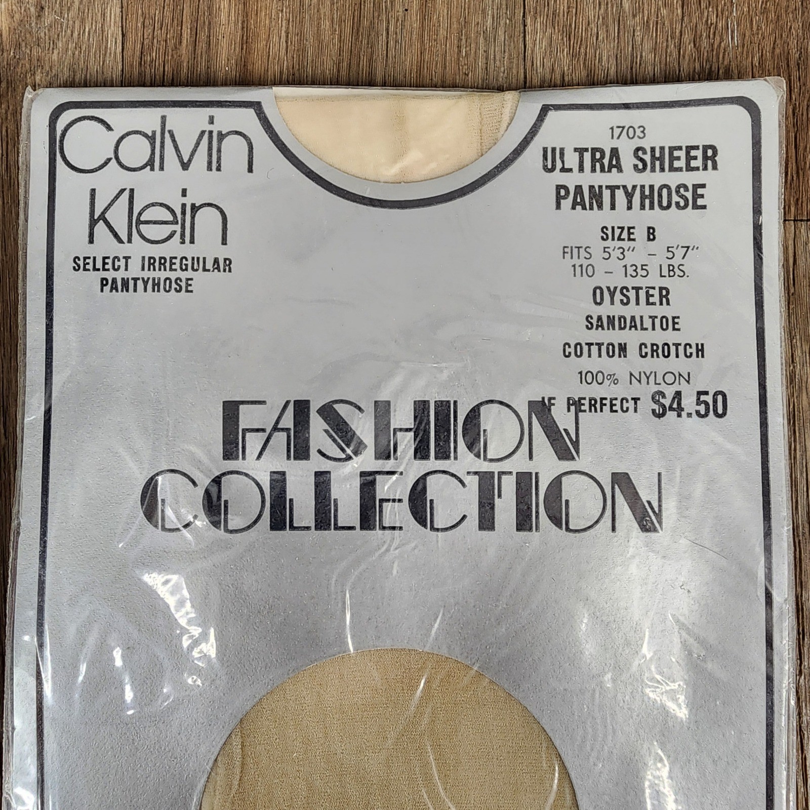 Vintage Pantyhose Lot 3 Sheermode Calvin Klein Burlington Plum Oyster White B M