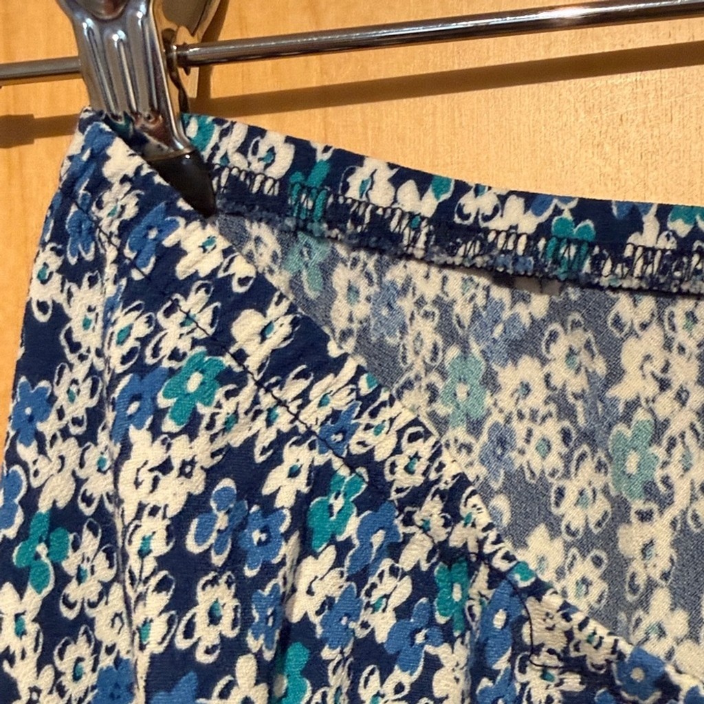 Carol Anderson Collection Petites: Floral Blue Maxi Skirt with Gift!