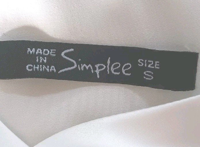 Simplee White Lace Trim Spaghetti Strap Camisole Top, Size S Regular