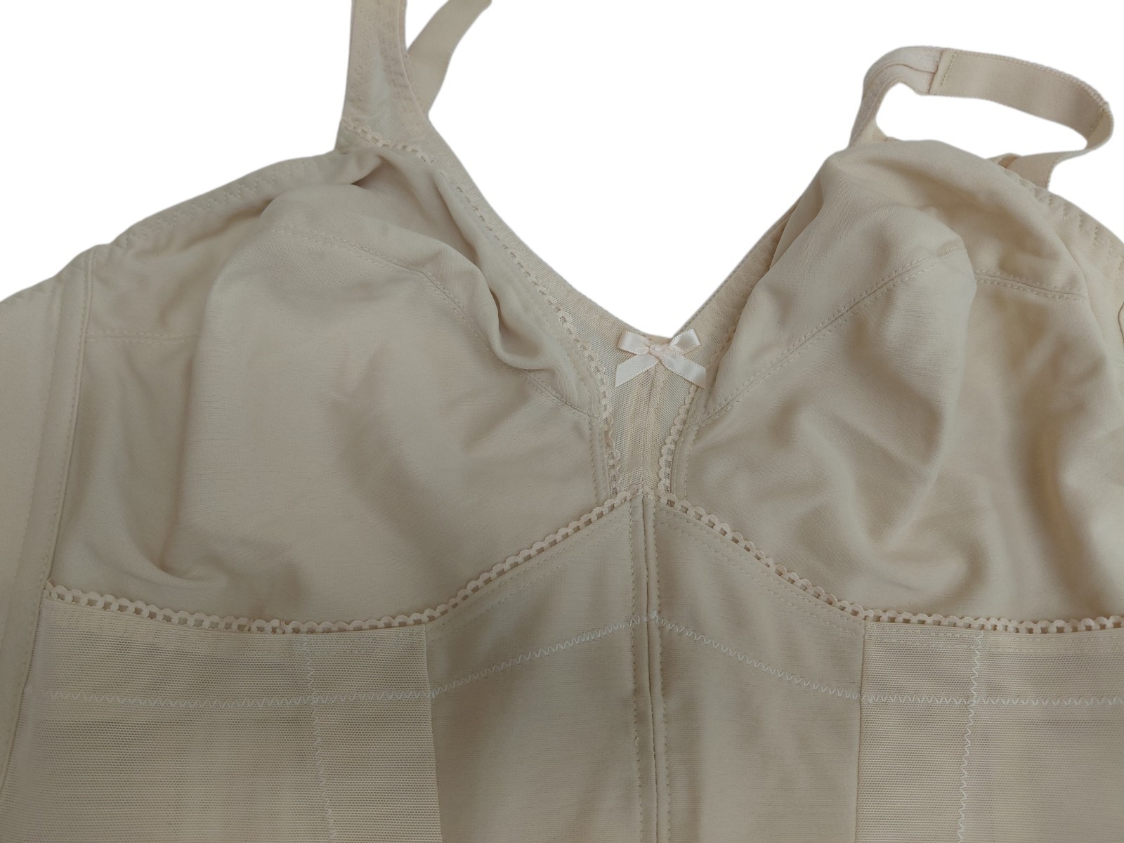 Vintage Crown-nette Longline Bra Size 44D