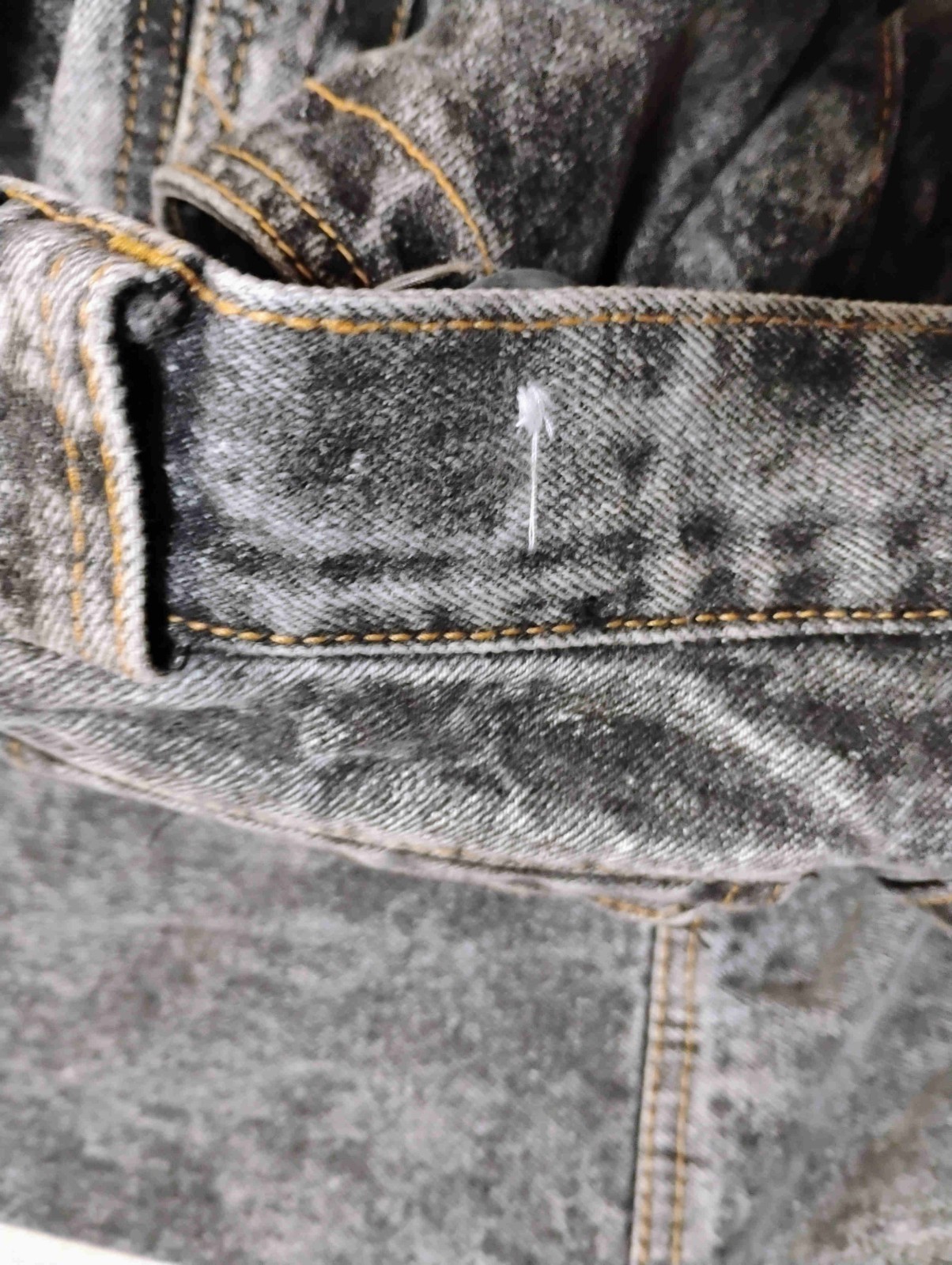 Vintage AJ’s Black Acid Wash Jeans Women’s 31 / 11 Long outer seam