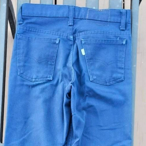 Levis 550 Jeans Womens 26×31 Dark Indigo Relaxed Bootcut Vintage Orange Tab