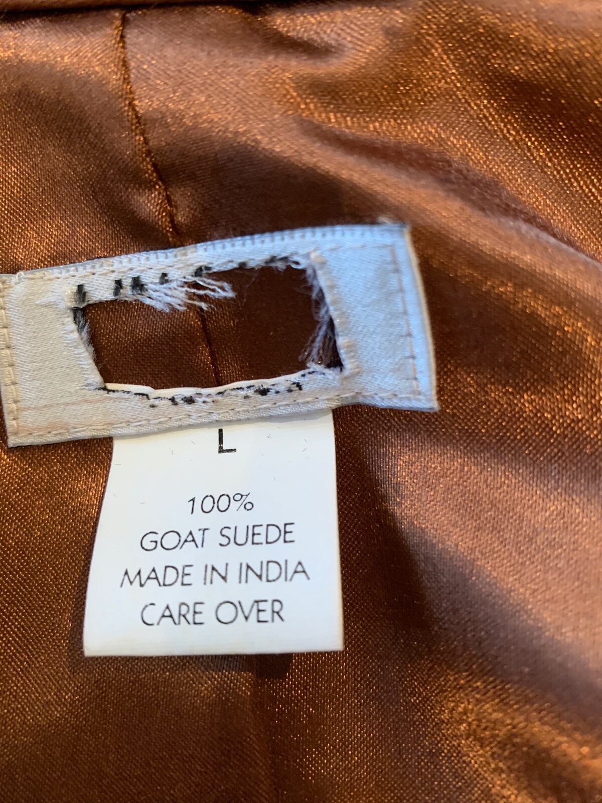 Vintage Designer Suede Jacket, Snap Front, Soft as Butter, Rust color, Size L