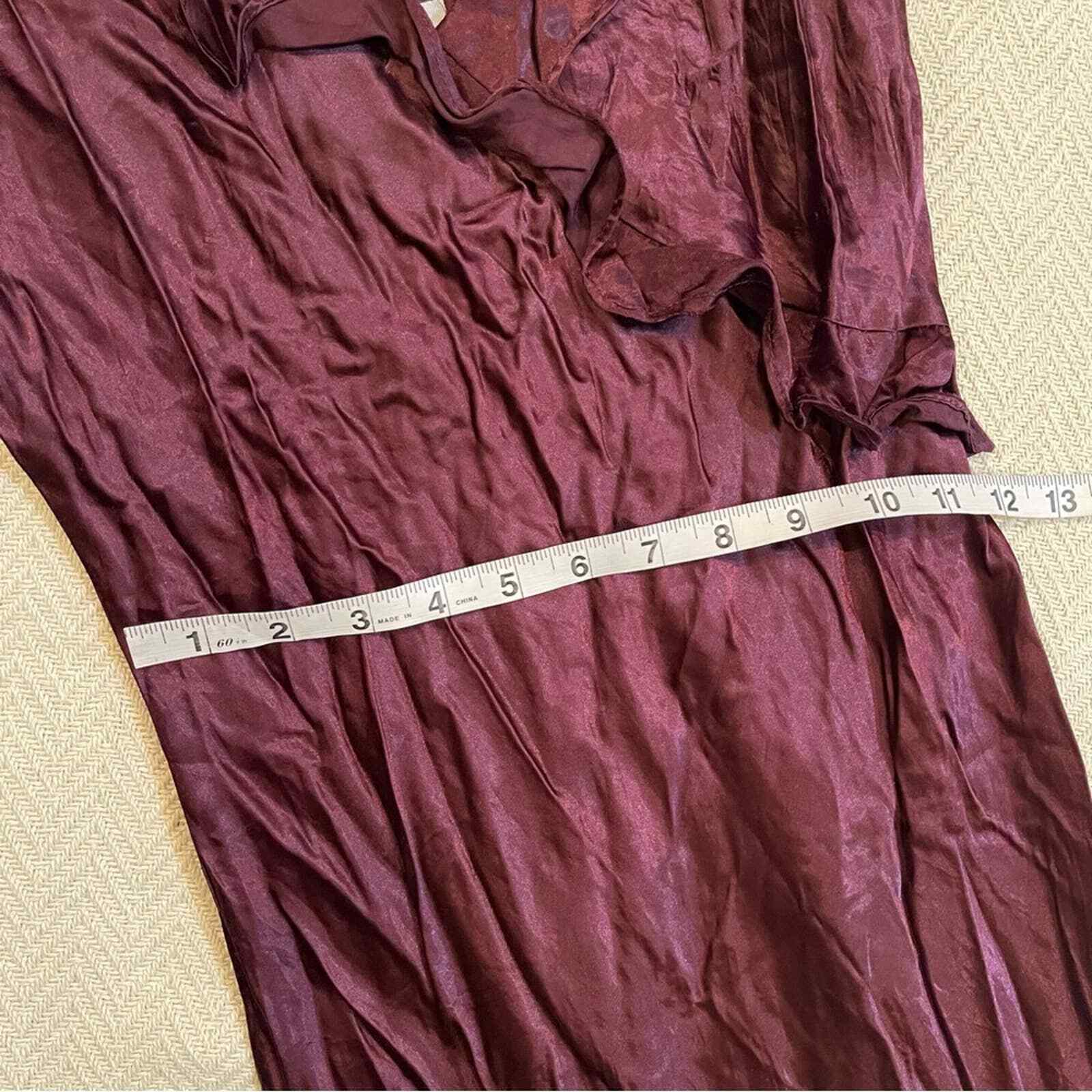 Breakin Loose Vintage Y2K Dress Deep Plum Color Size 7/8 Womens NWT