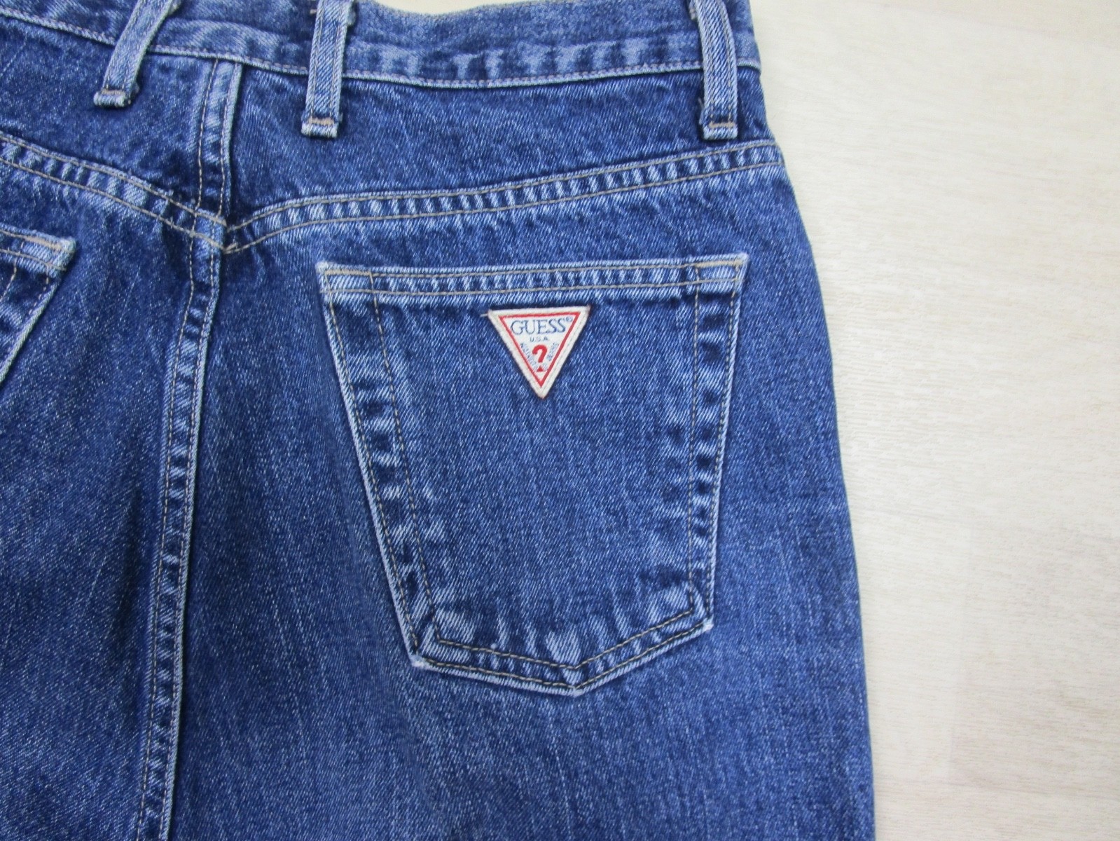 Vintage 90s Guess Georges Marciano Jeans Womens (30×27) High Rise Tapered USA