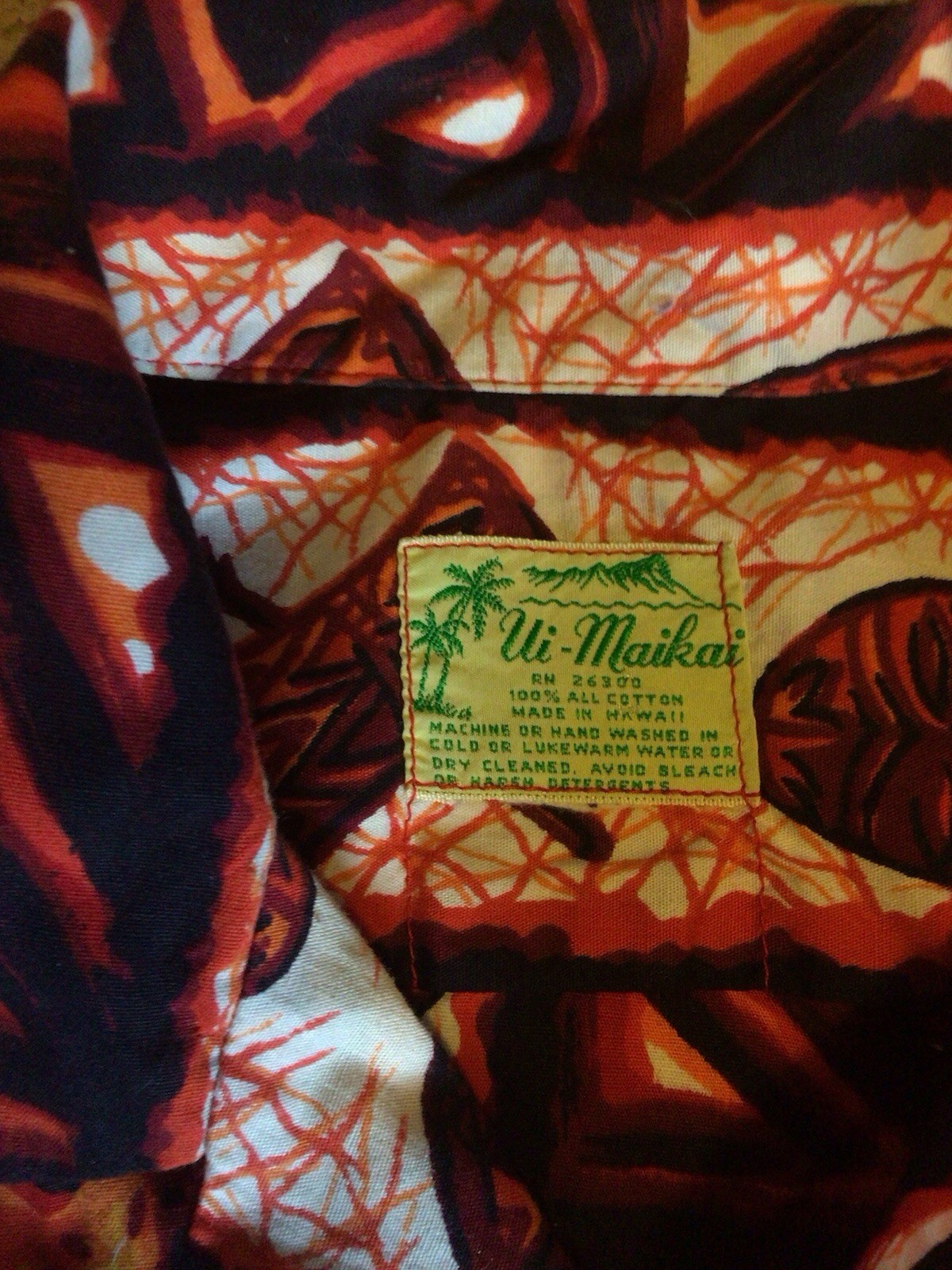 Vintage 60s Ui Makai Hawaiian Honeymoon Set Dress & Men’s Shirt