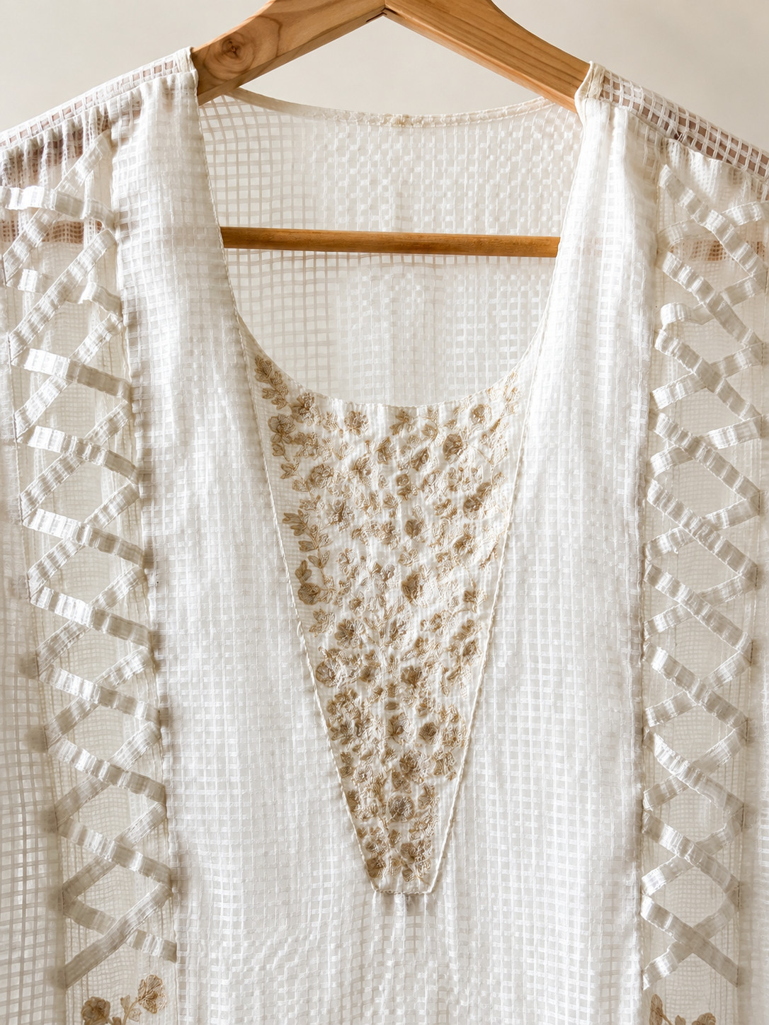 Vintage Embroidered Boho Midi Dress White Crochet Lace Cottagecore