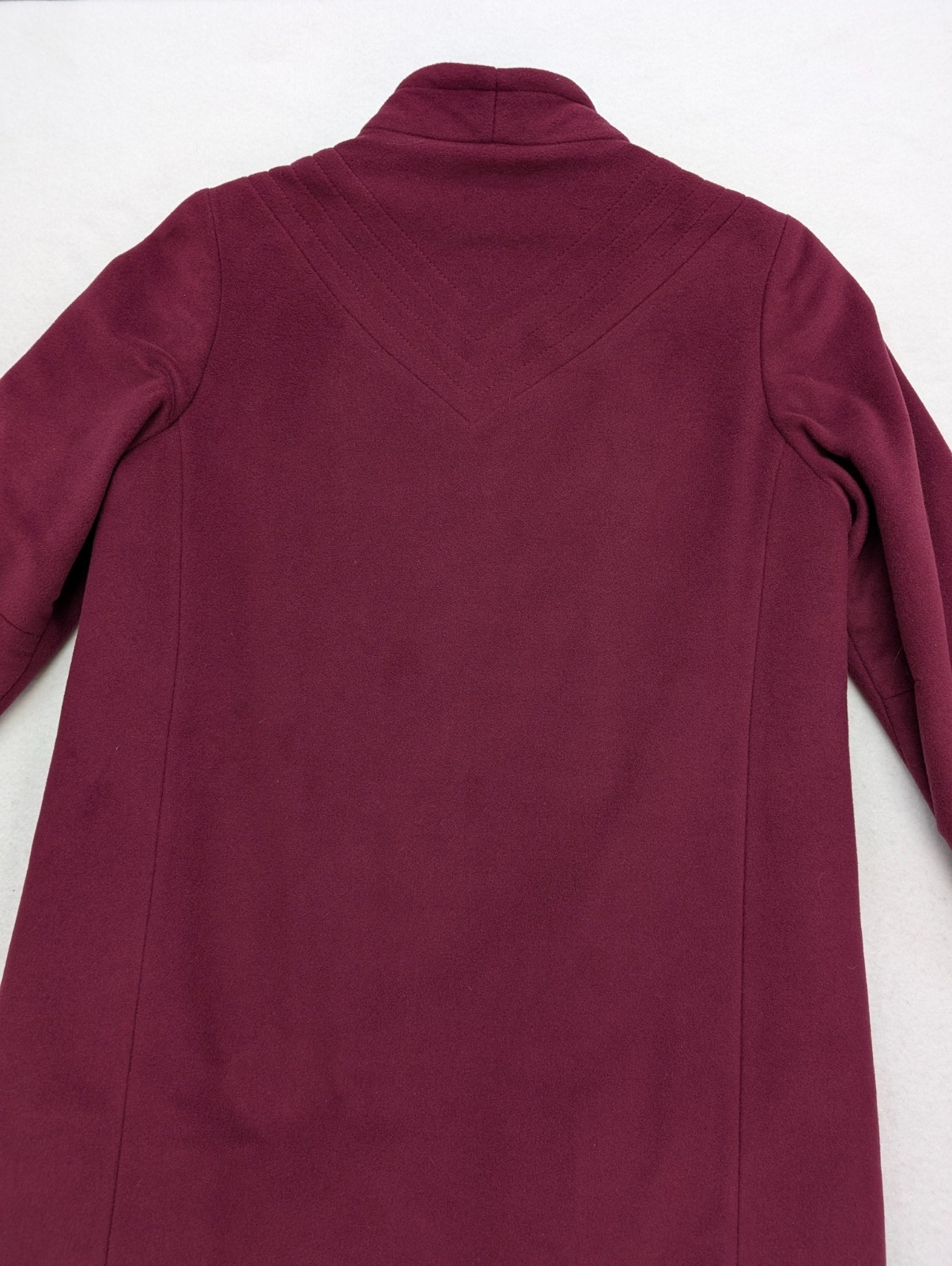 Bromleigh Vintage Women’s Coat Purple Fleece Overcoat 40″ Chest