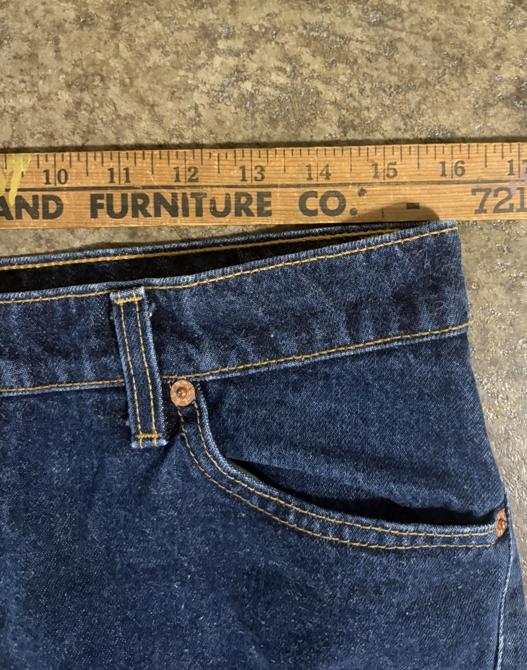 Vintage 90s Levi’s 517 Flare Bolt Cut Carolyn Bessette Style Size 32/31