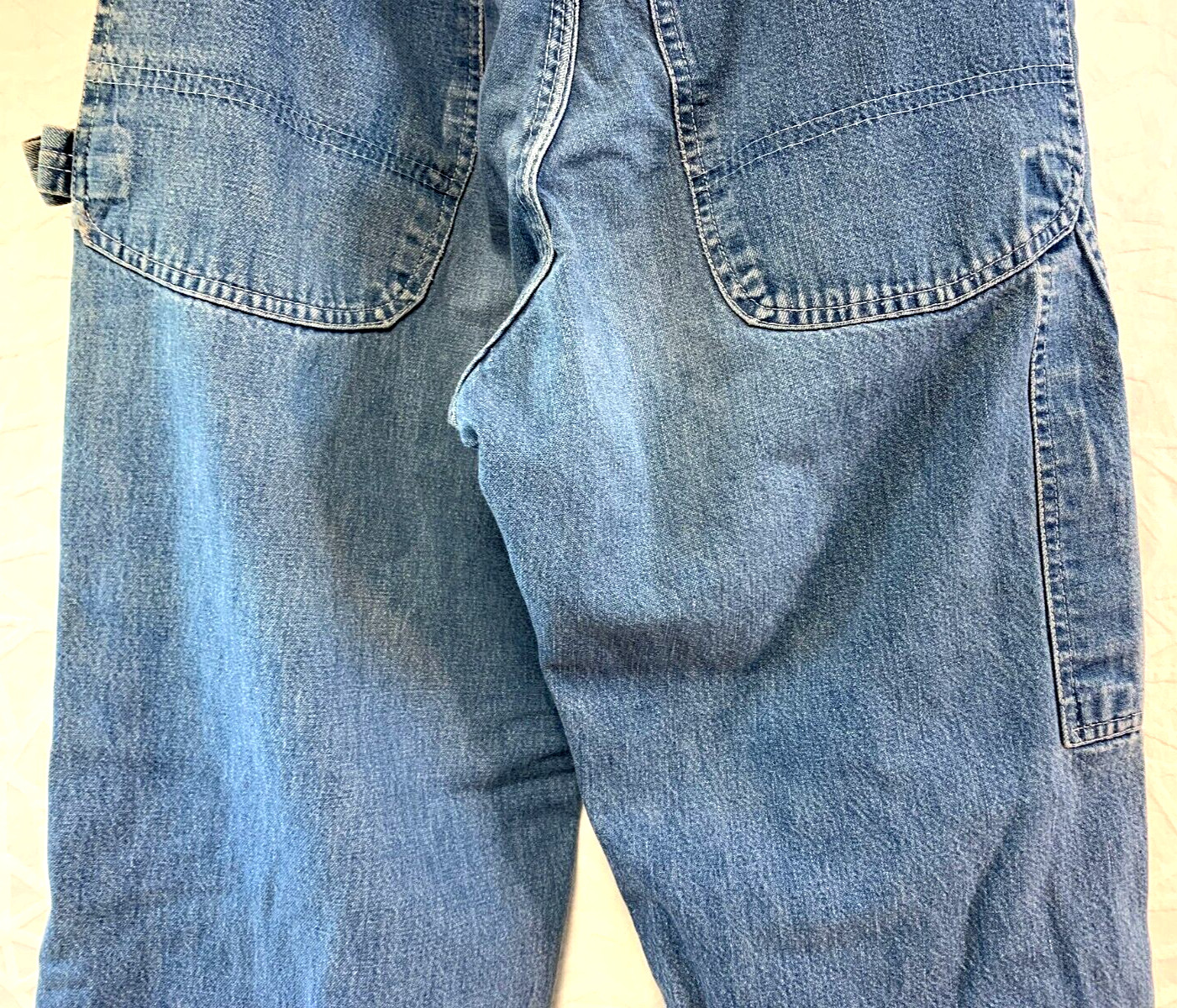 Vintage 1970’s DEE CEE Demin Blue Jeans Mom High Rise Workwear Painters Pants