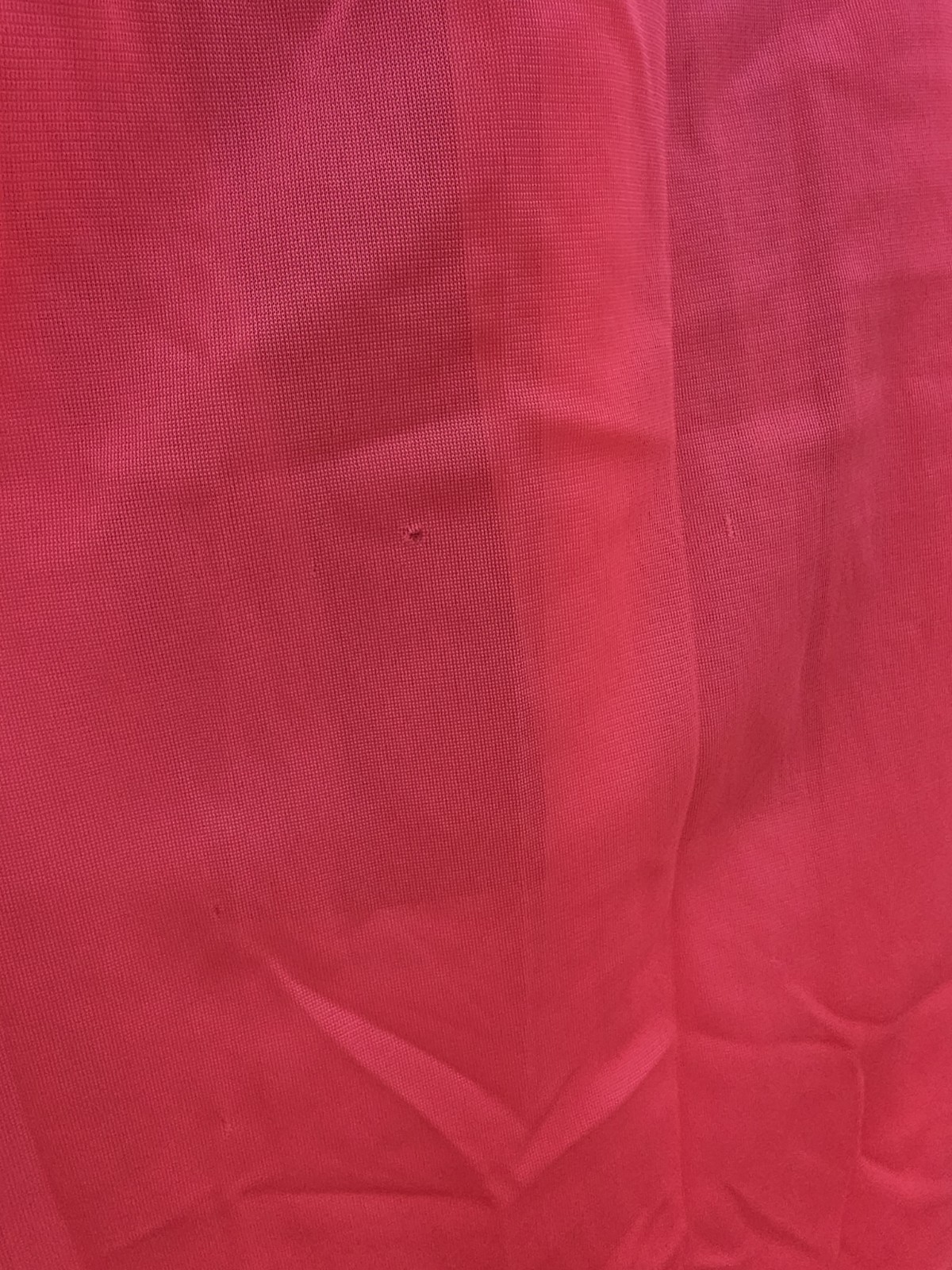 Vtg 2pc Neon Pink CHIFFON Long GOWN NYLON Peignoir Set ~ M/L Nightgown Robe