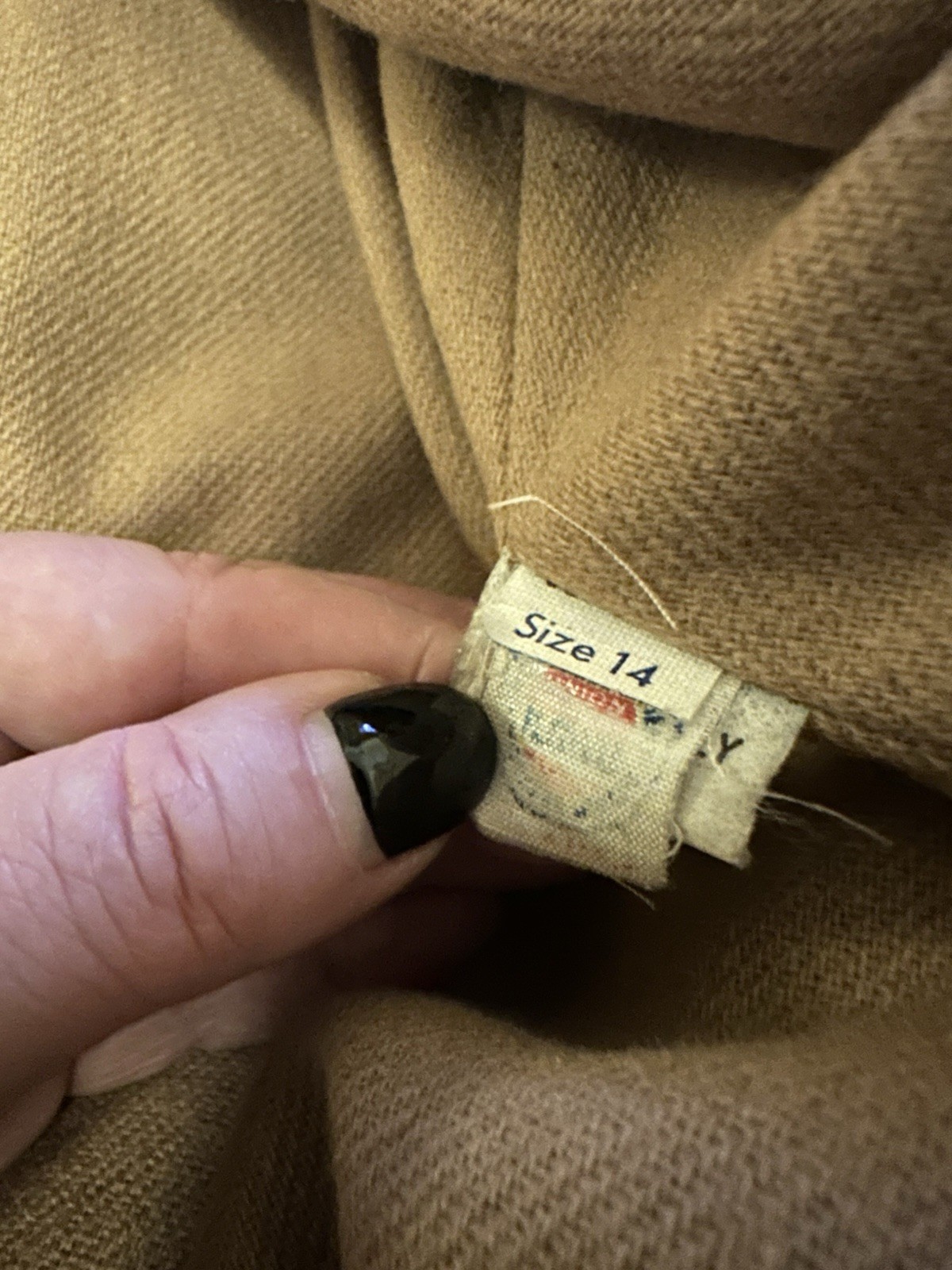 Vintage 70s Bonnie Cashin Russ Taylor Weatherwear Black Coat Toggles Zip Pockets