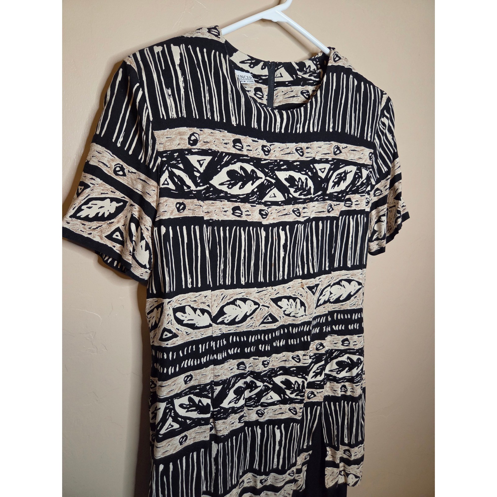 90s Vintage New York Party Dress w/ Shoulder Pads