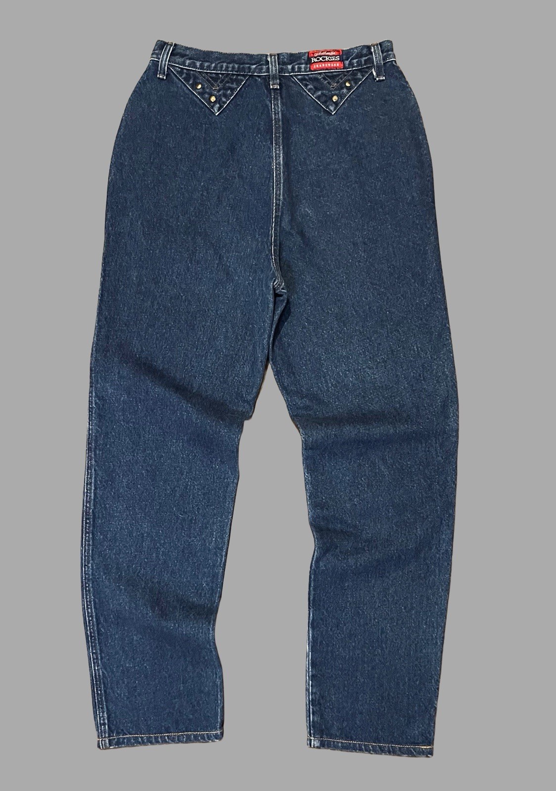Women’s Vintage 80’s Bareback “Rockies” High Rise Double V-Yoke Denim Jeans