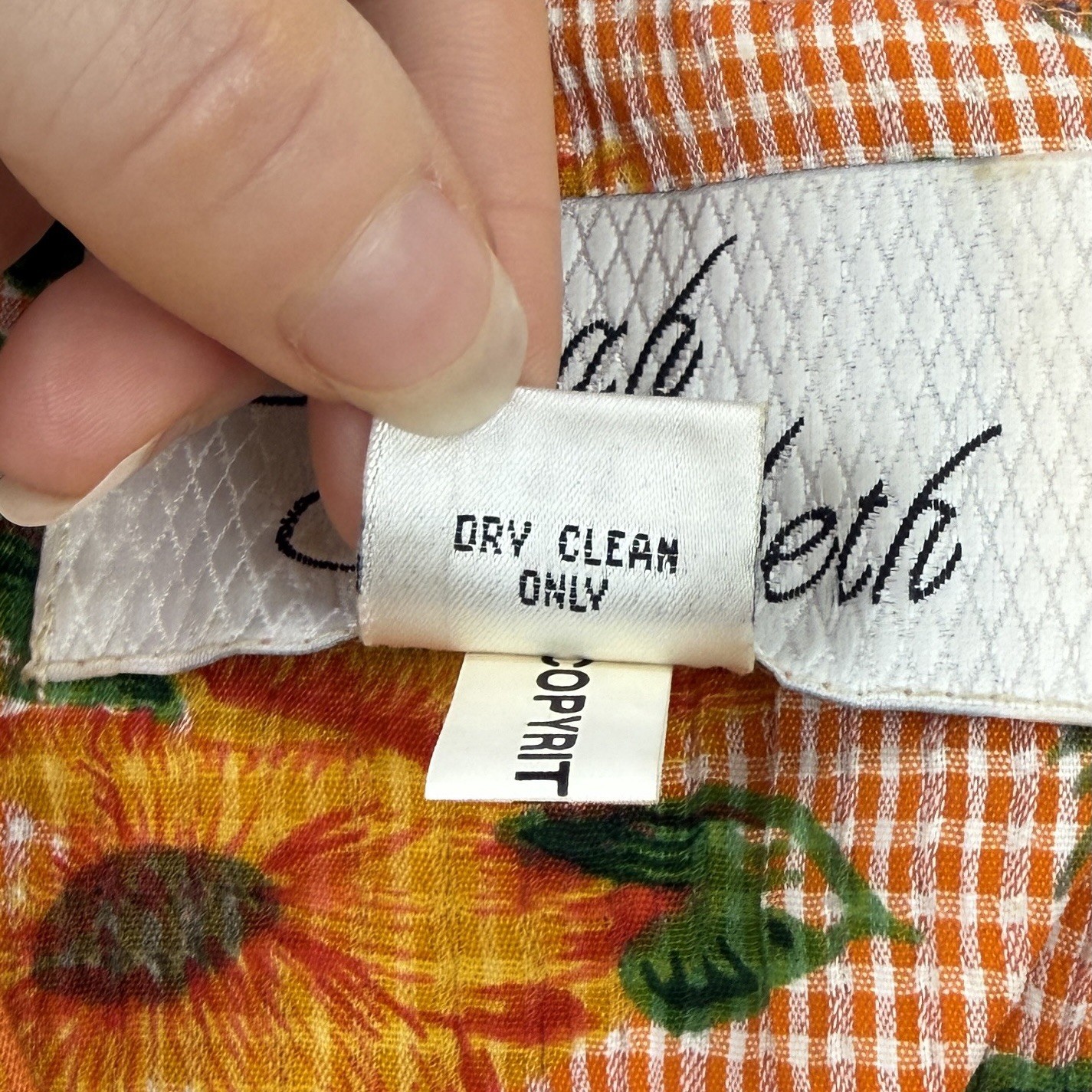 VTG Sarah Elizabeth Dress Women’s 4 Sunflower Cottagecore Prairie Peasant Midi