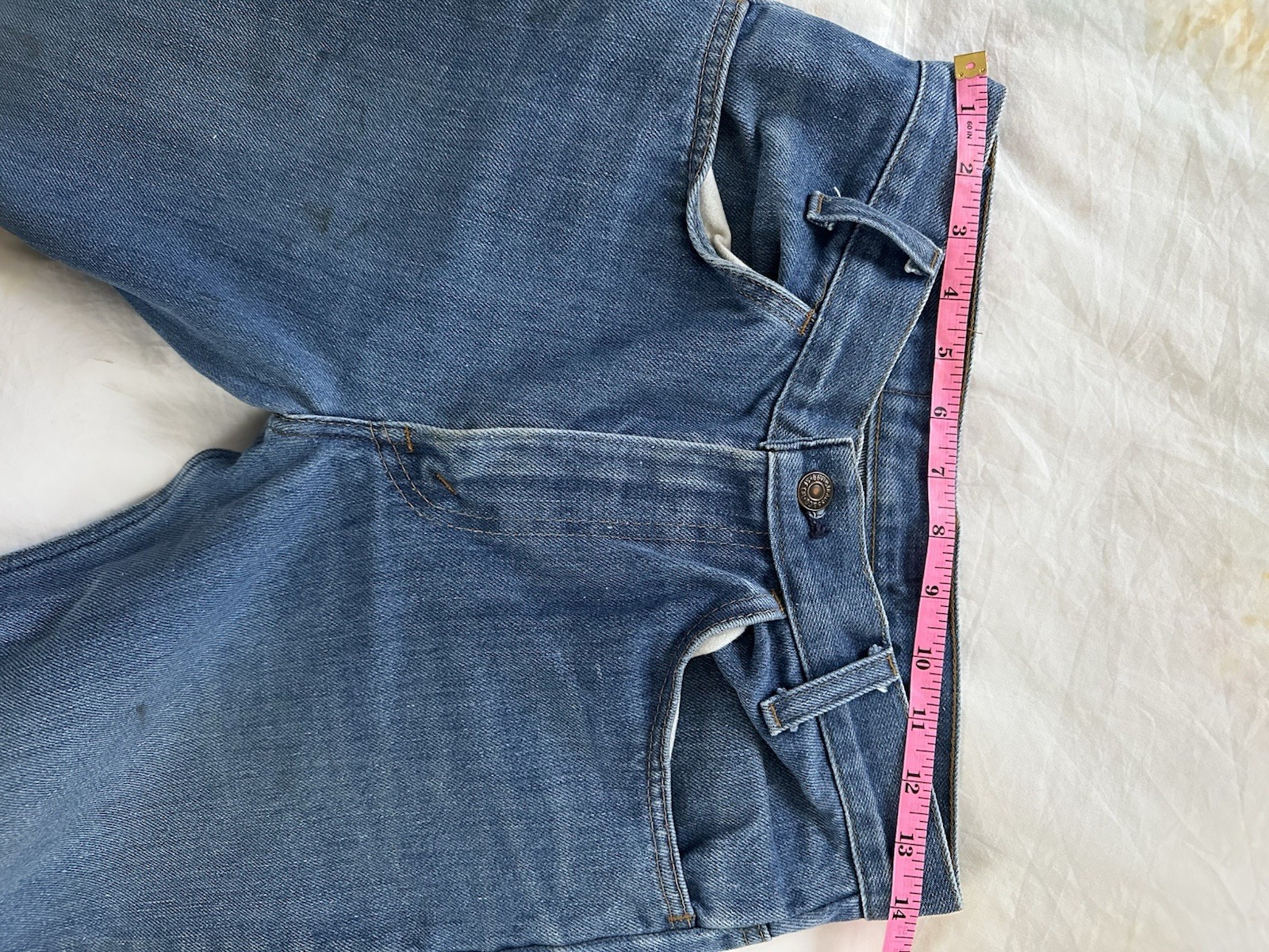 RARE Vintage Levi’s Orange Tab Jeans 719-0917 Straight Leg 27×32