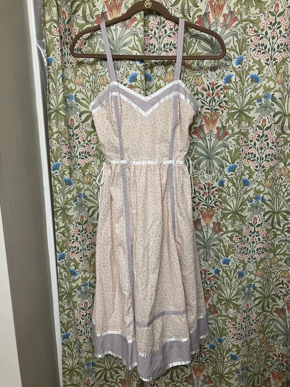 Vintage 1970s Gunne Sax By Jessica San Francisco Prairie Midi Dress