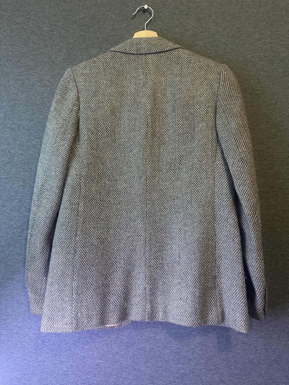 Women’s Wool Blazer | Grandpa Core | Tan Blend Sz 9 | Bloke Core | Virgin Wool