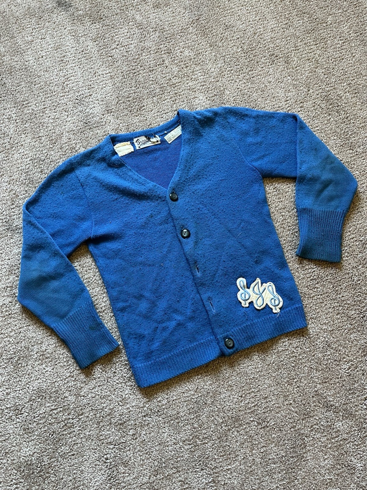 VTG 70’s St. James Episcopal School Cardigan Sweater