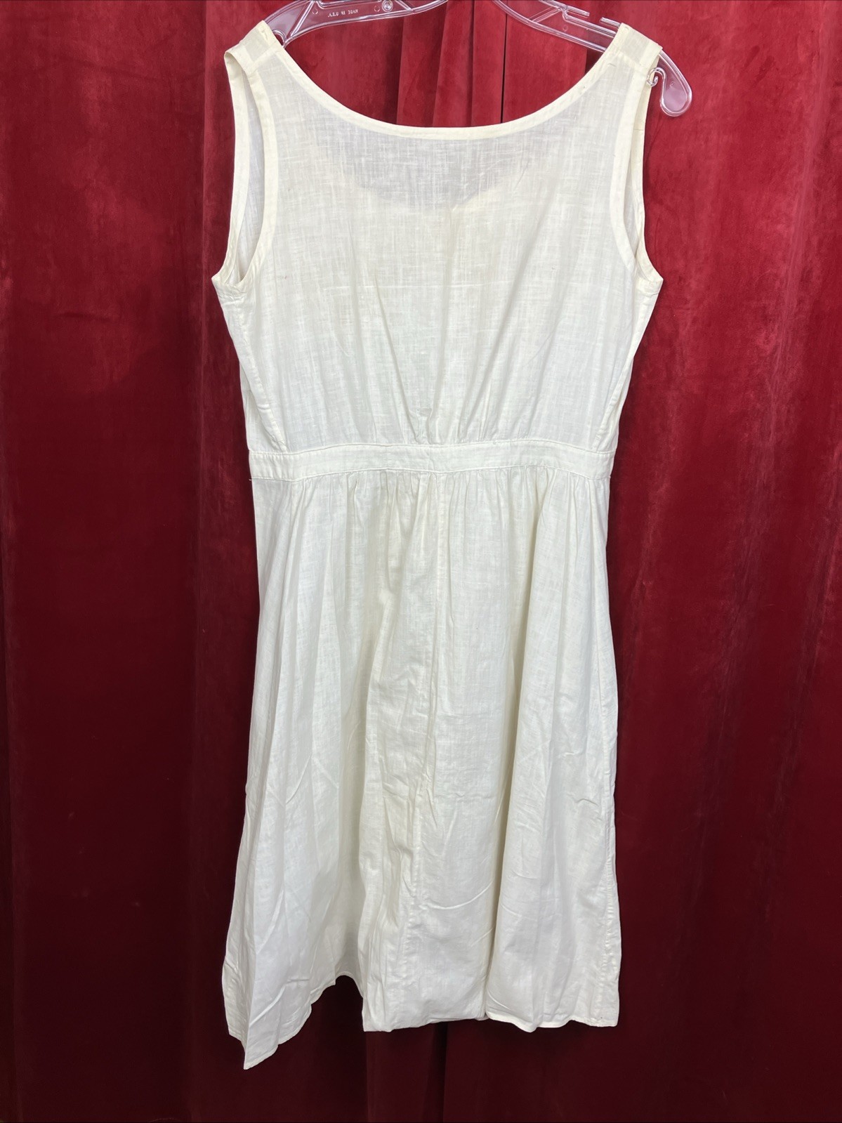 XL 1x Vintage 1910 20s Union Suit Cotton Womans