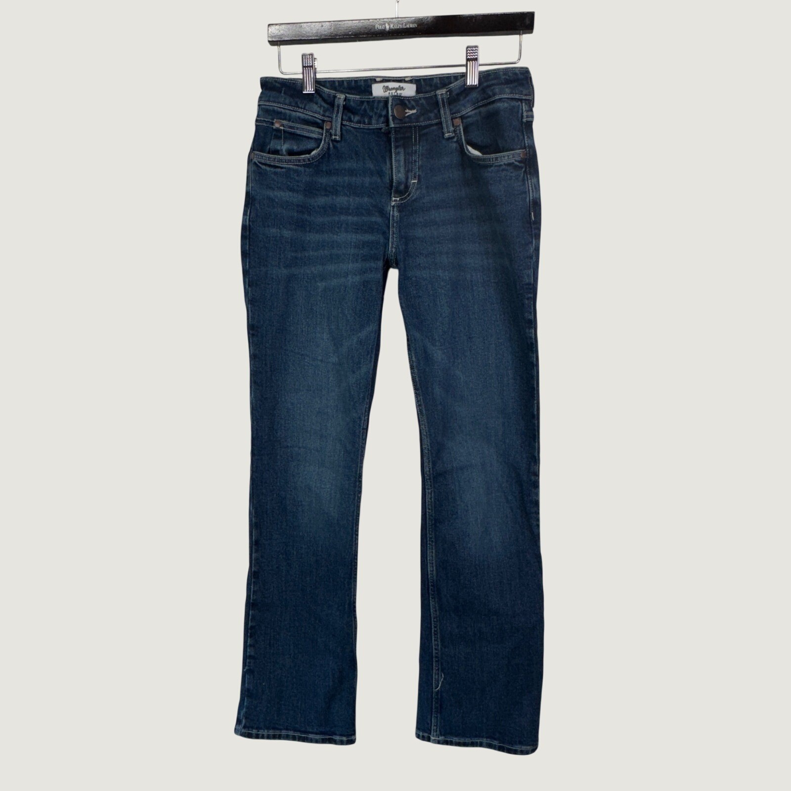 Wrangler Retro Jeans 27×32 Blue Slim Straight Western Cowboy Denim